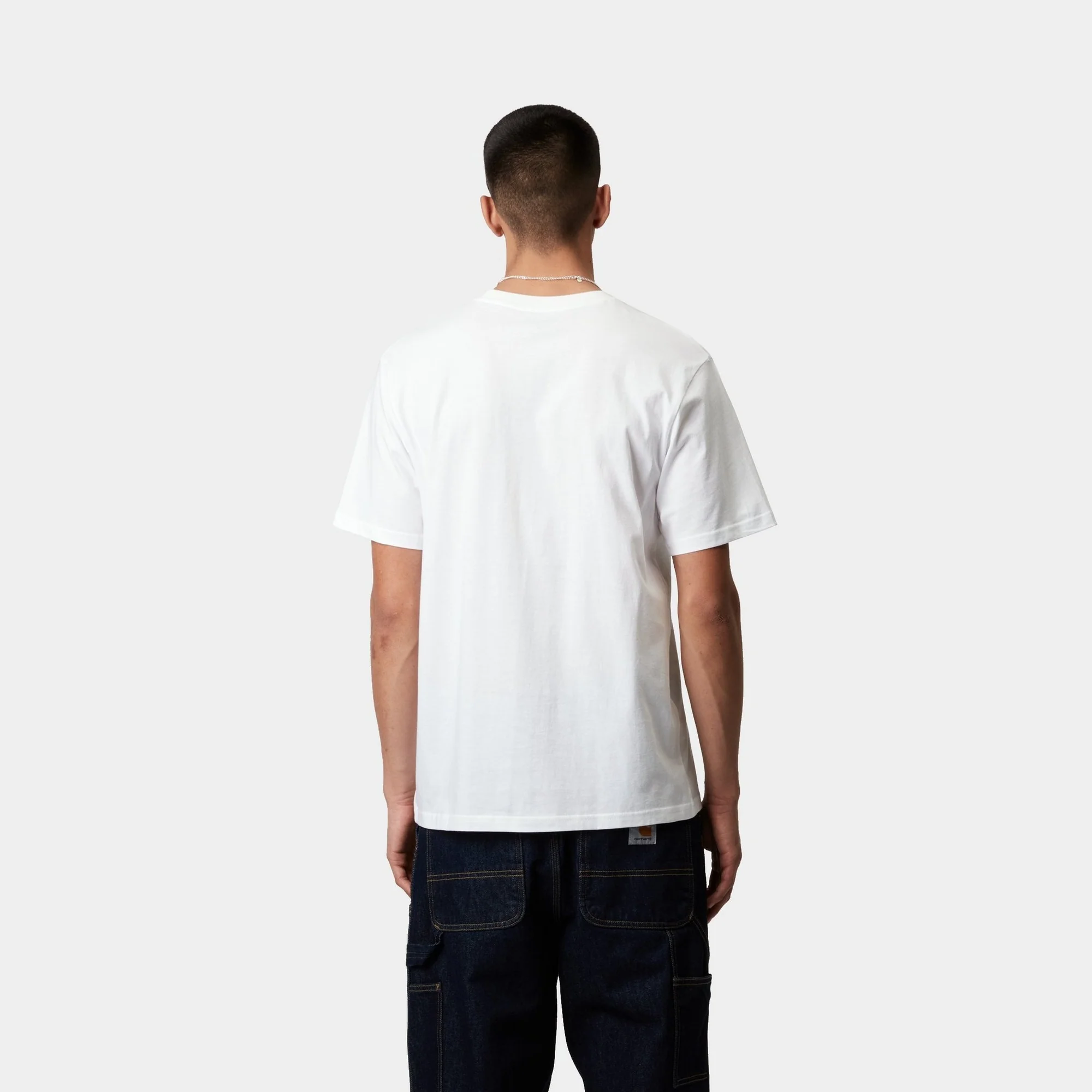 Standard Crew Neck T-Shirt (2 Pack) | White + White