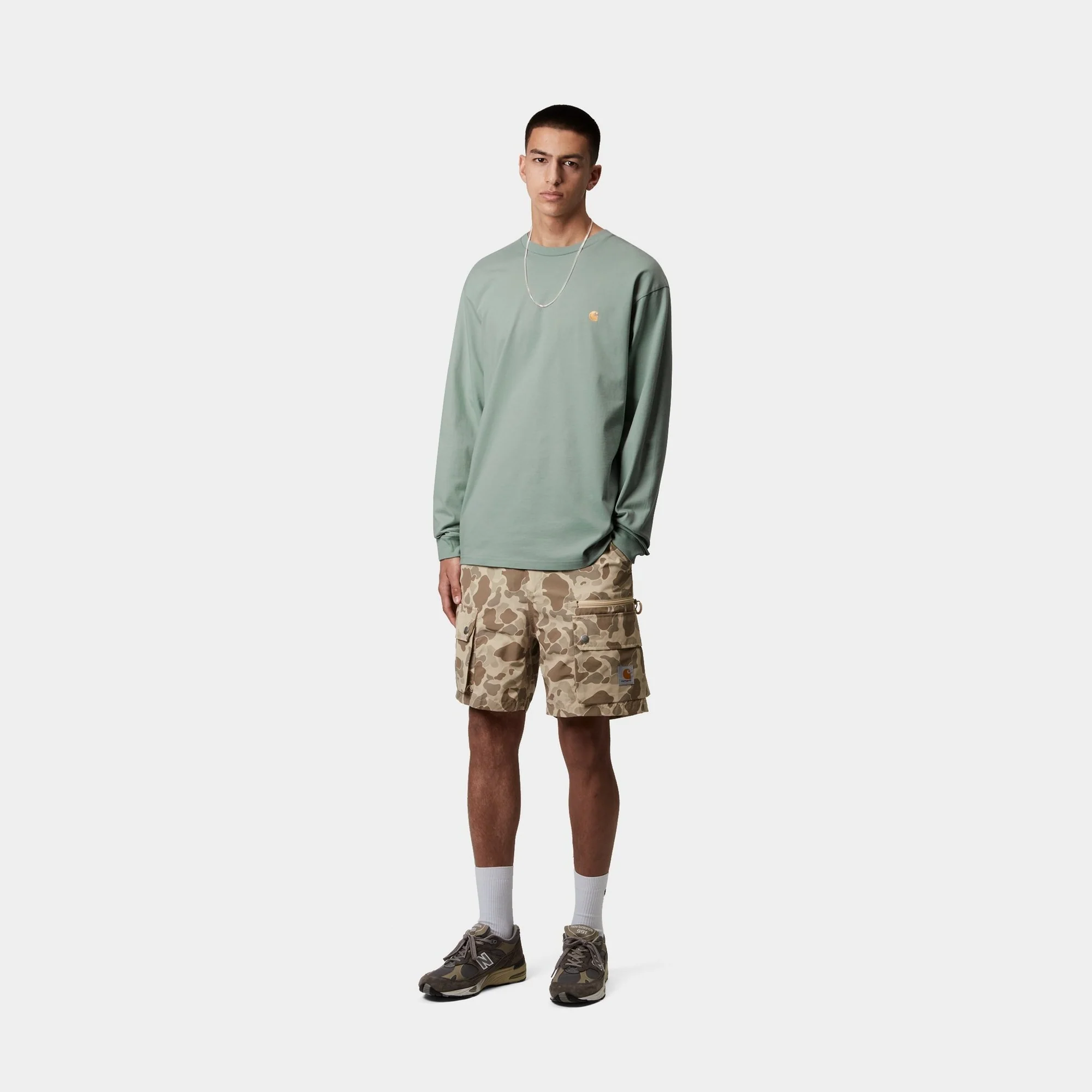 Chase Long Sleeve T-Shirt | Frosted Green