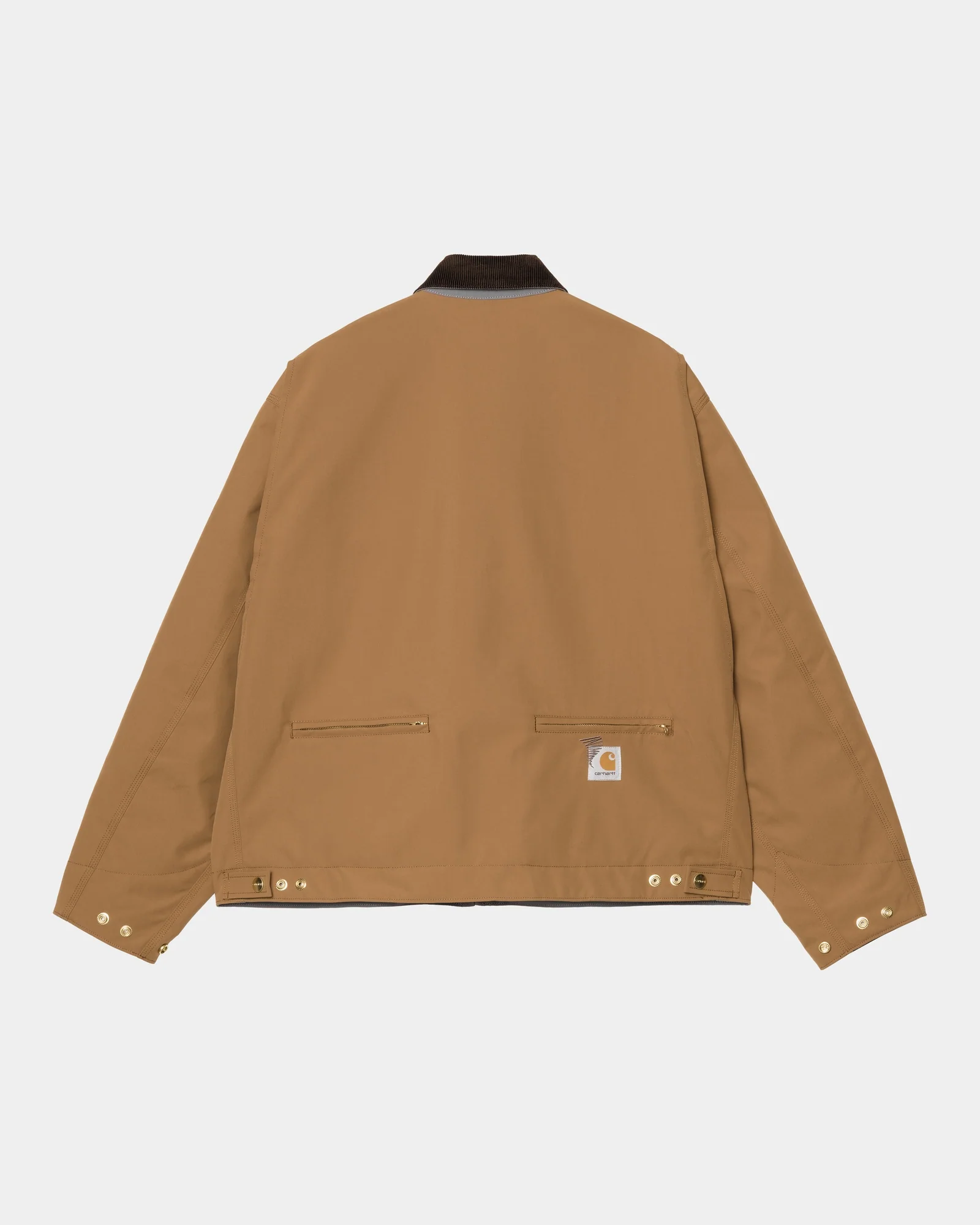 Carhartt WIP x INVINCIBLE Reversible Detroit Jacket Max | Hamilton Brown / Wolf Grey