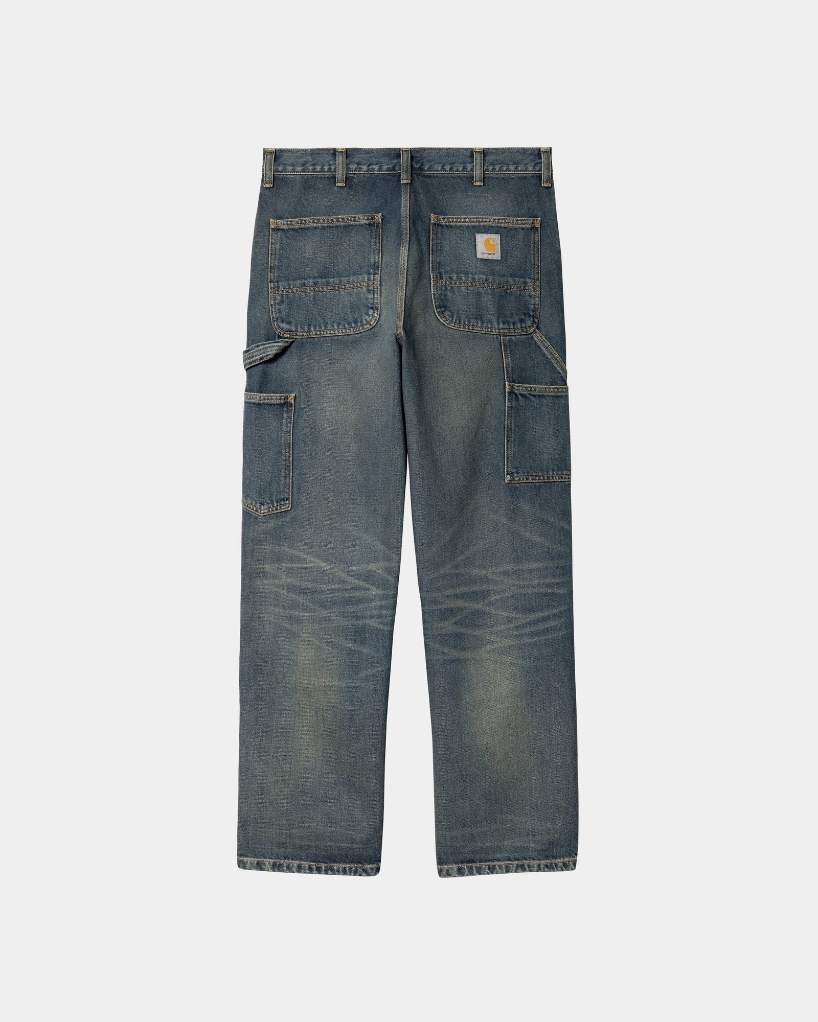 Double Knee Pant - Denim | Blue (worn used wash)