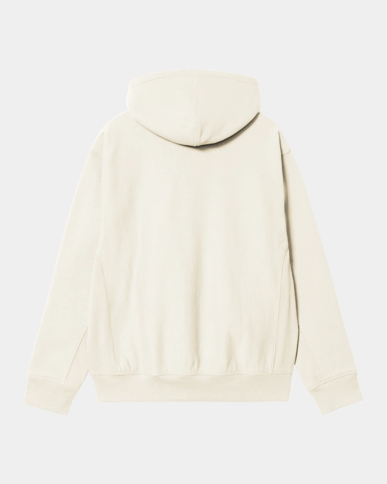 Hooded American Script Jacket | Natural