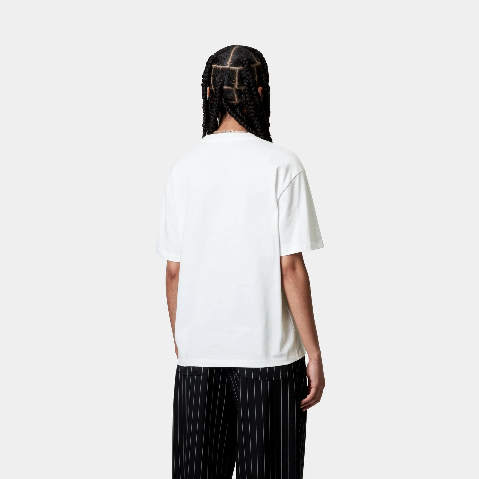 Women’s Rivet Script T-Shirt | White / Silver