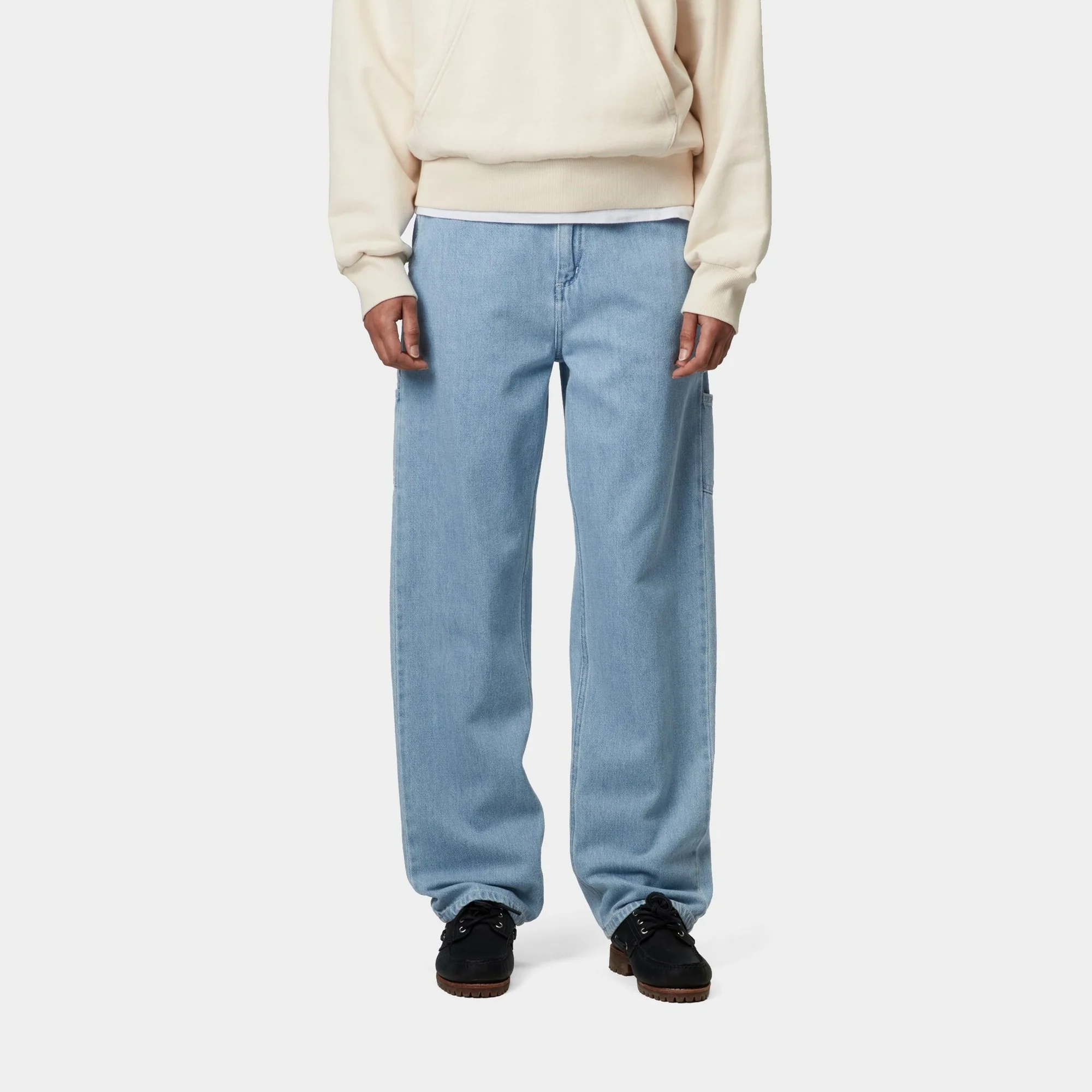 Pierce Pant Straight - Denim | Blue (stone bleached)