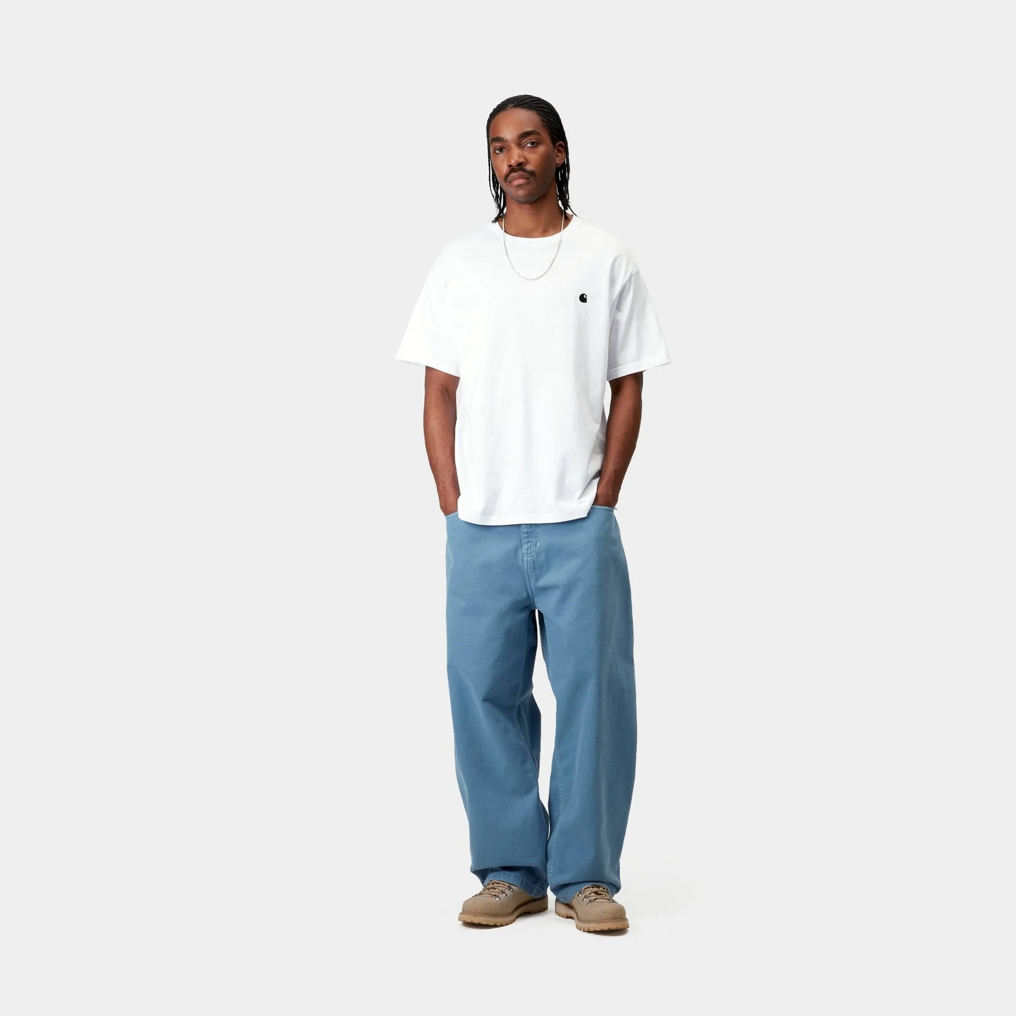 Madison T-Shirt | White / Black