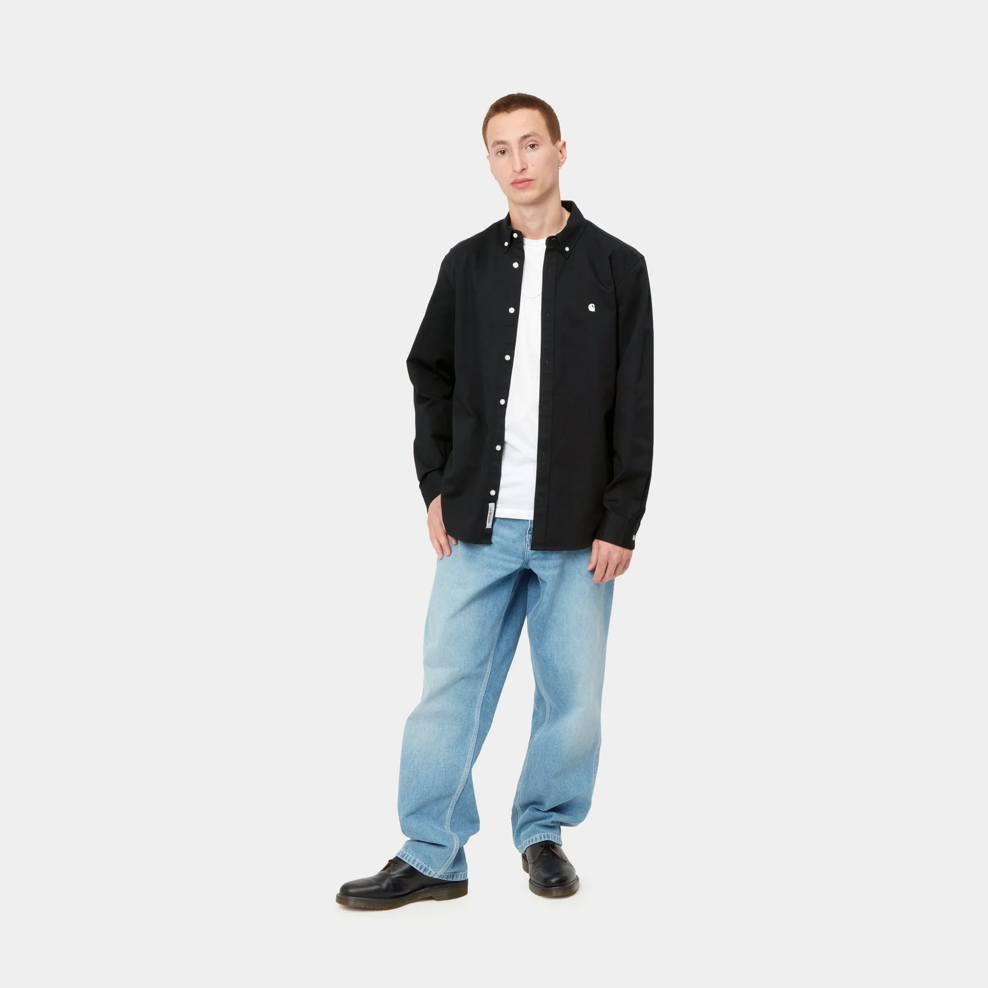 Madison Shirt | Black / White