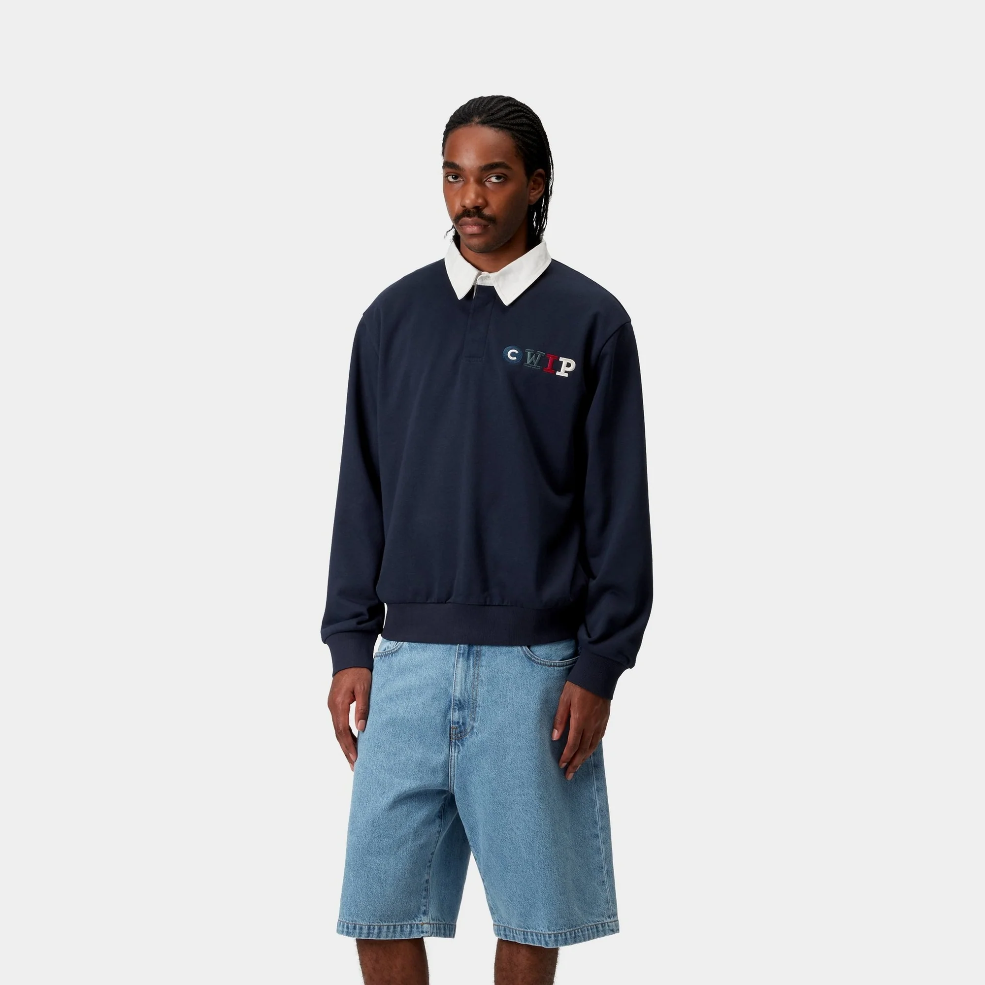 Flags Rugby Sweatshirt | Space