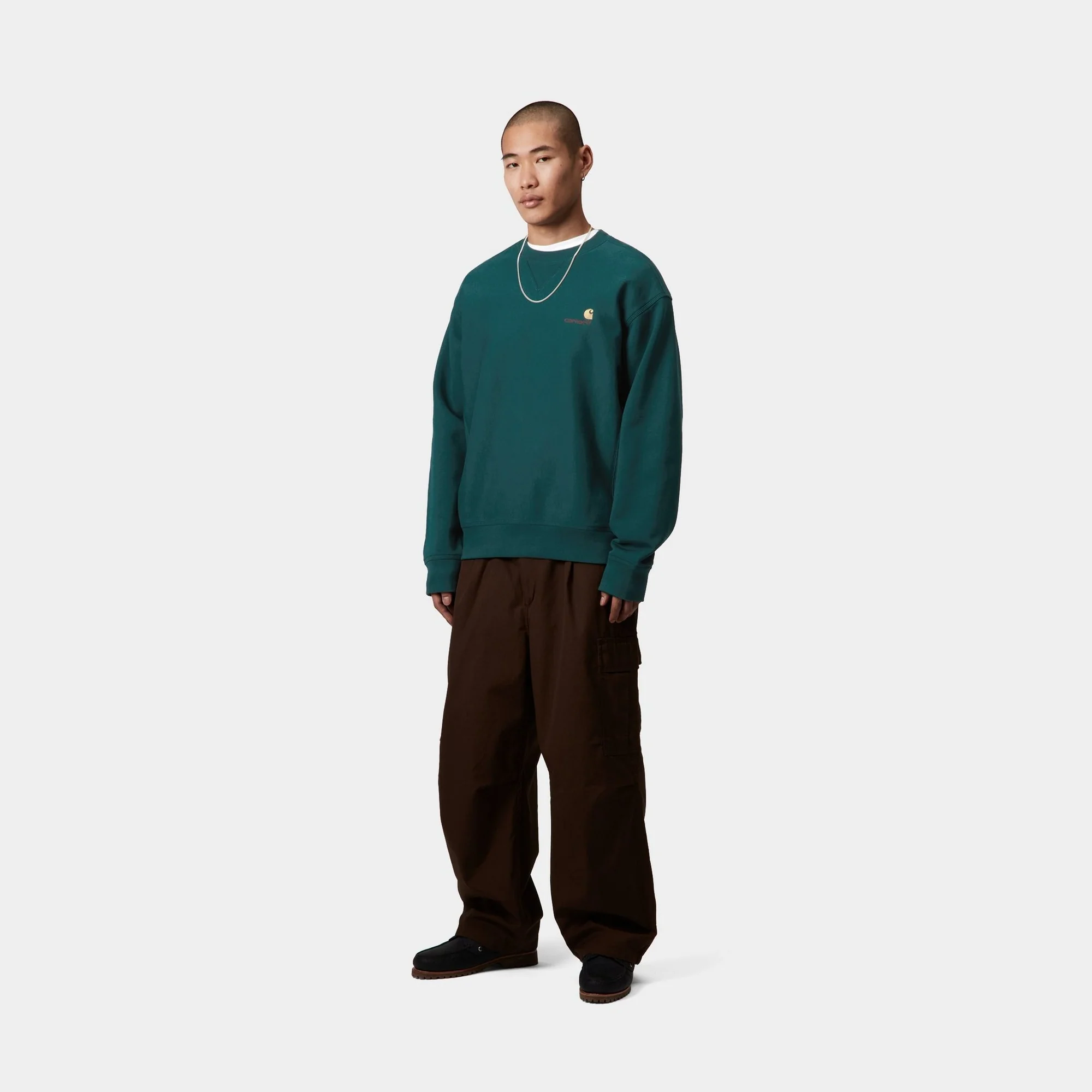 American Script Sweatshirt | Malachite