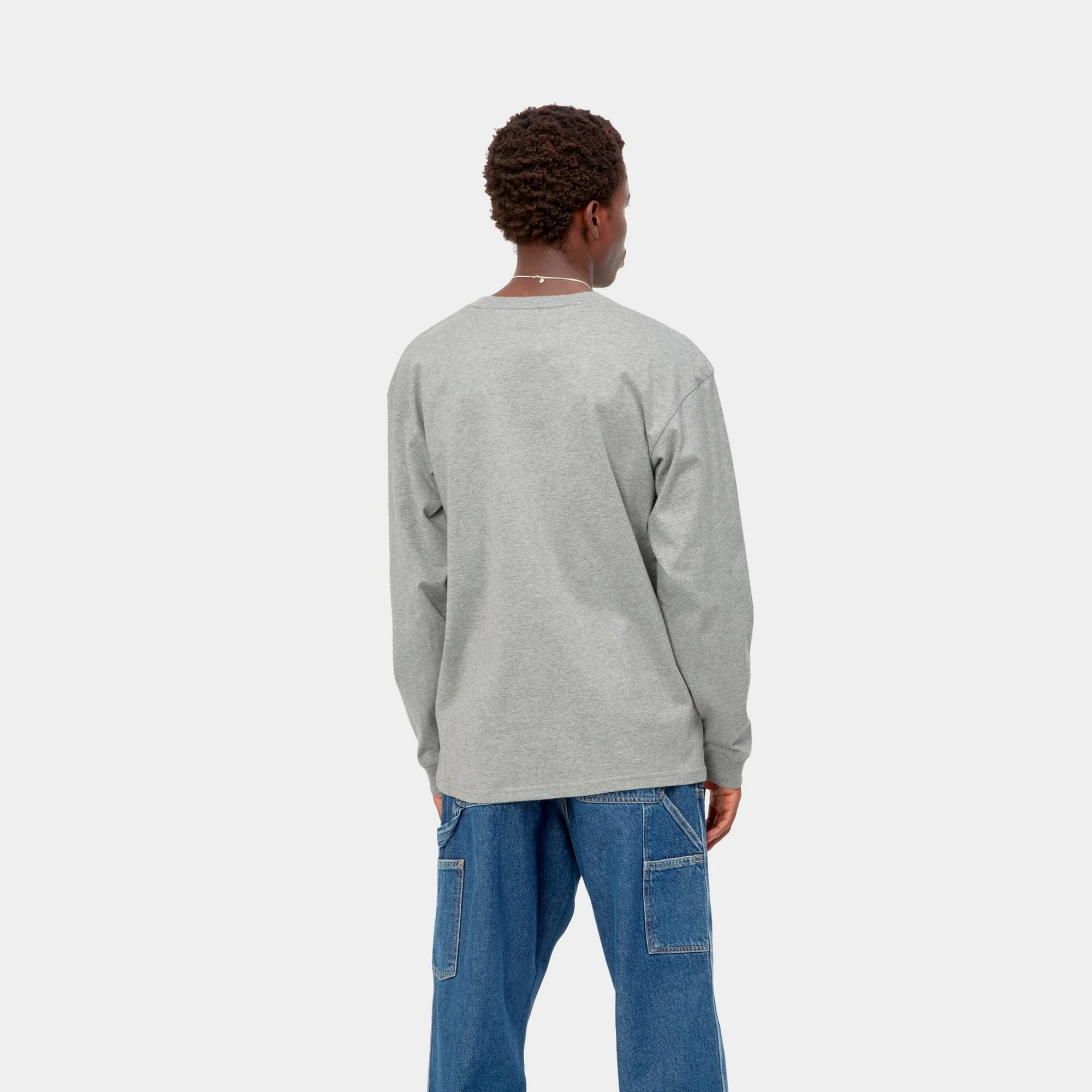 Chase Long Sleeve T-Shirt | Grey Heather