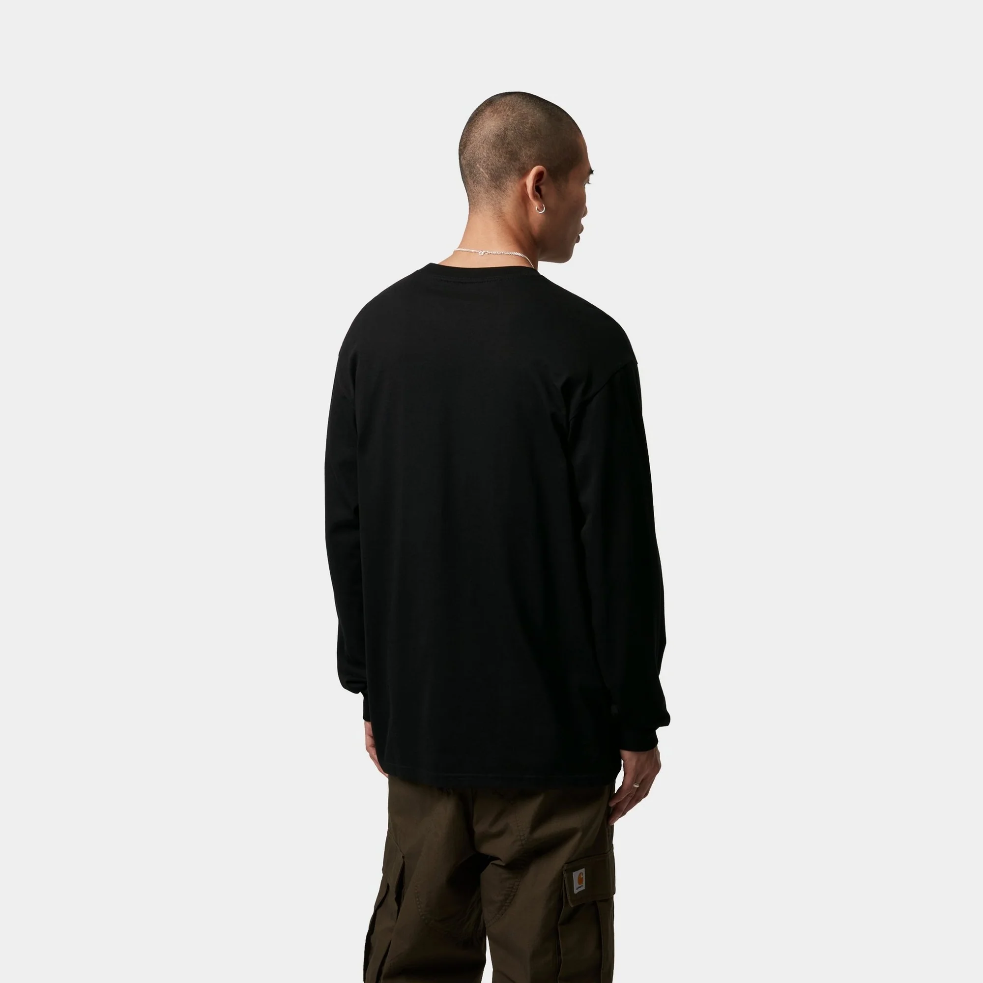 Chase Long Sleeve T-Shirt | Black
