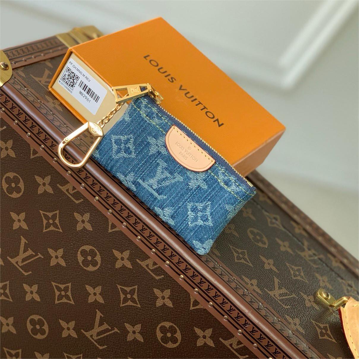 Lv-Denim Coin Purse-12cm