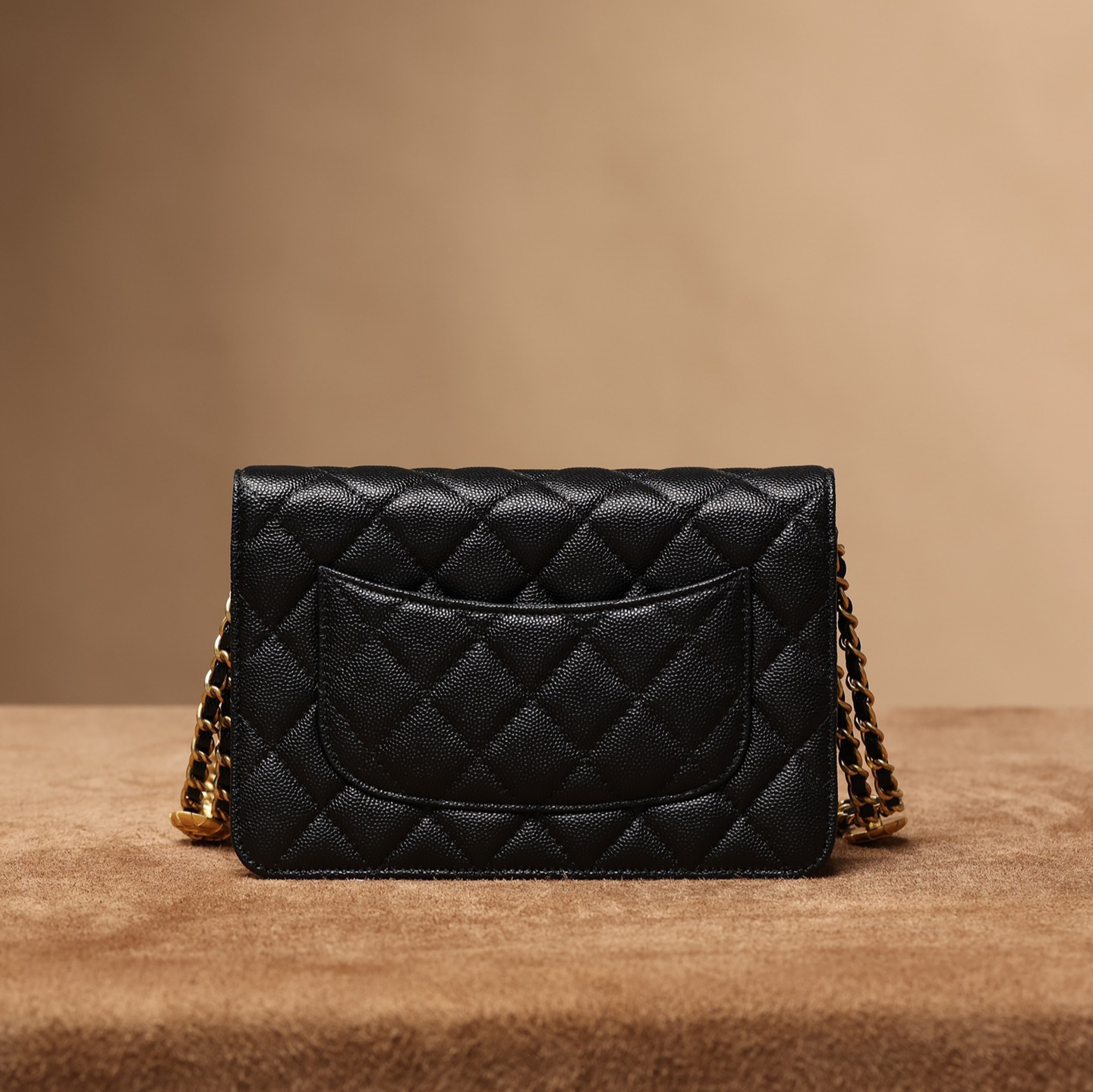 Chanel -22A Gold Bag-19cm