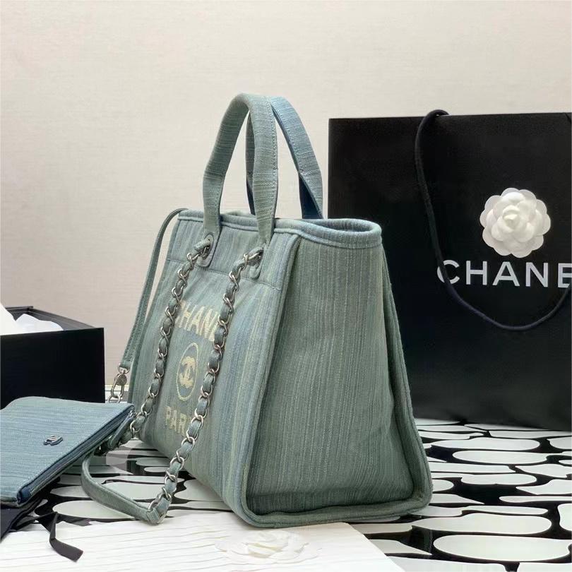 Chanel-23B Washed denim-34cm