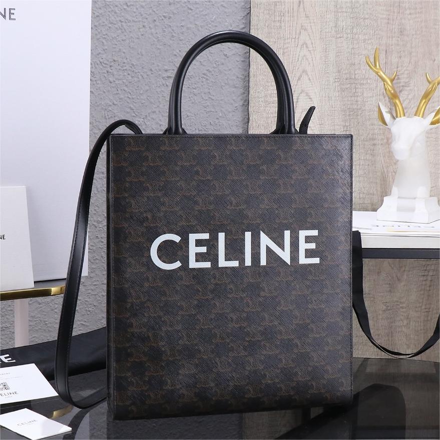 CELINE-Printed Tote-28.5cm