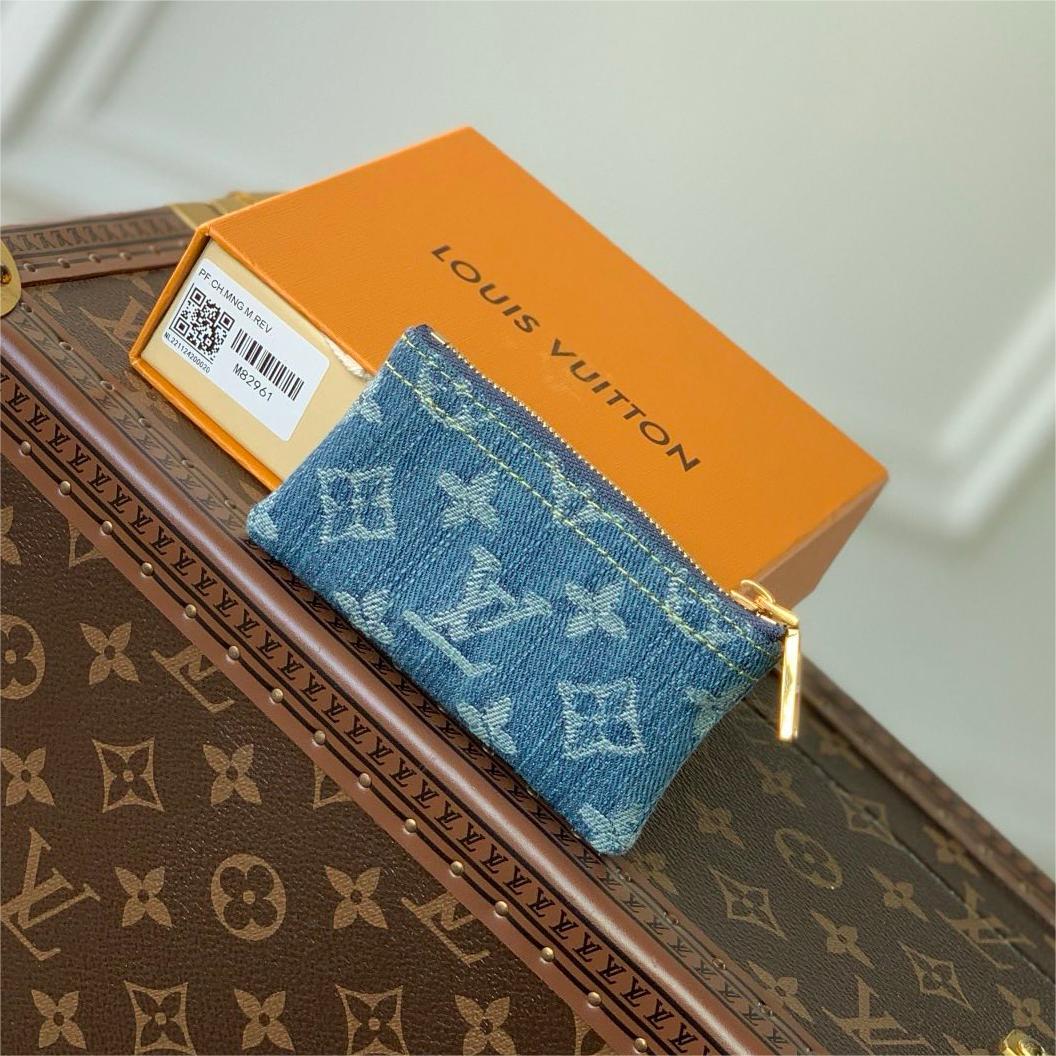 Lv-Denim Coin Purse-12cm