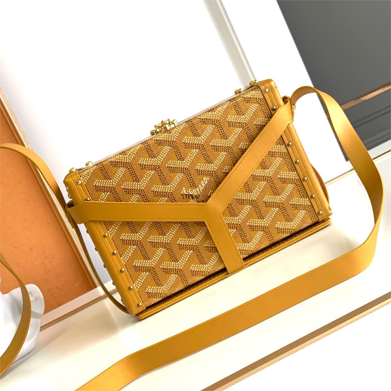 Goyard-Small box bag-16.5cm
