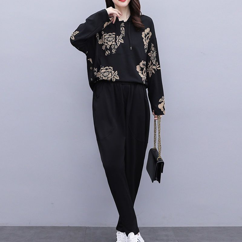 Setelan celana harem ukuran besar mode high-end kelas atas