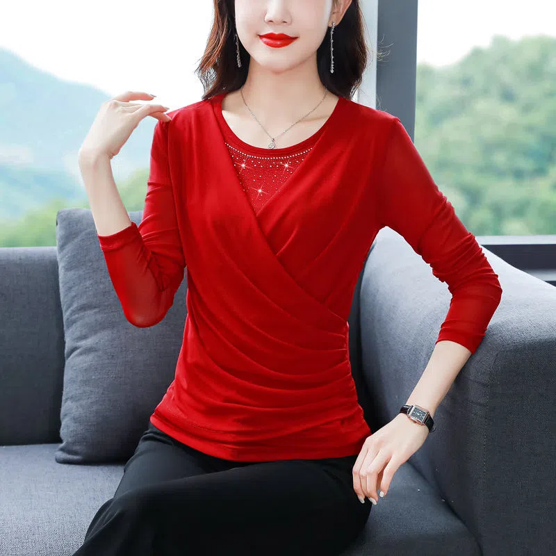 Kemeja sutra kelas atas yang modis dan serbaguna