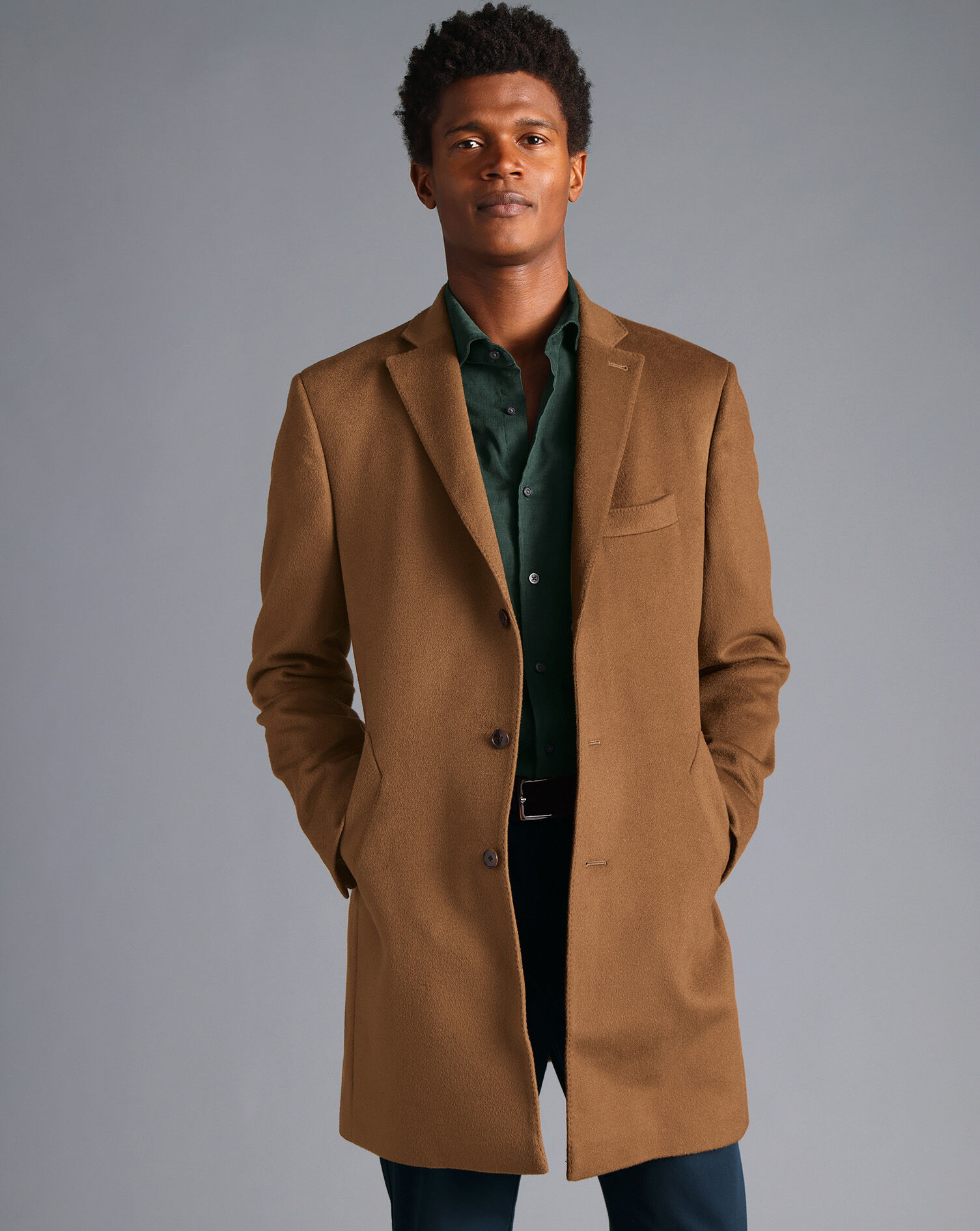 Wool Overcoat - Camel