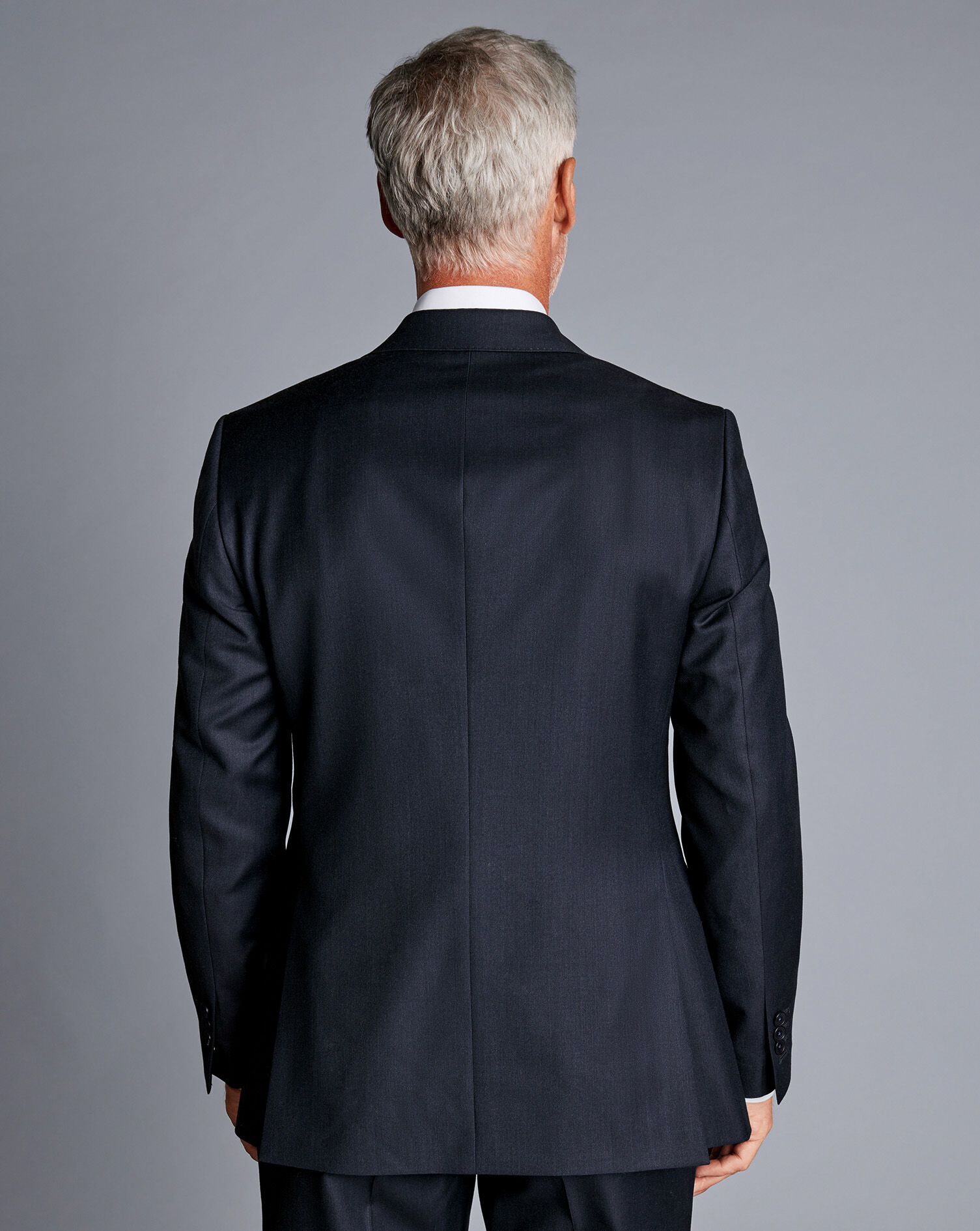 Italian Twill Suit - Navy