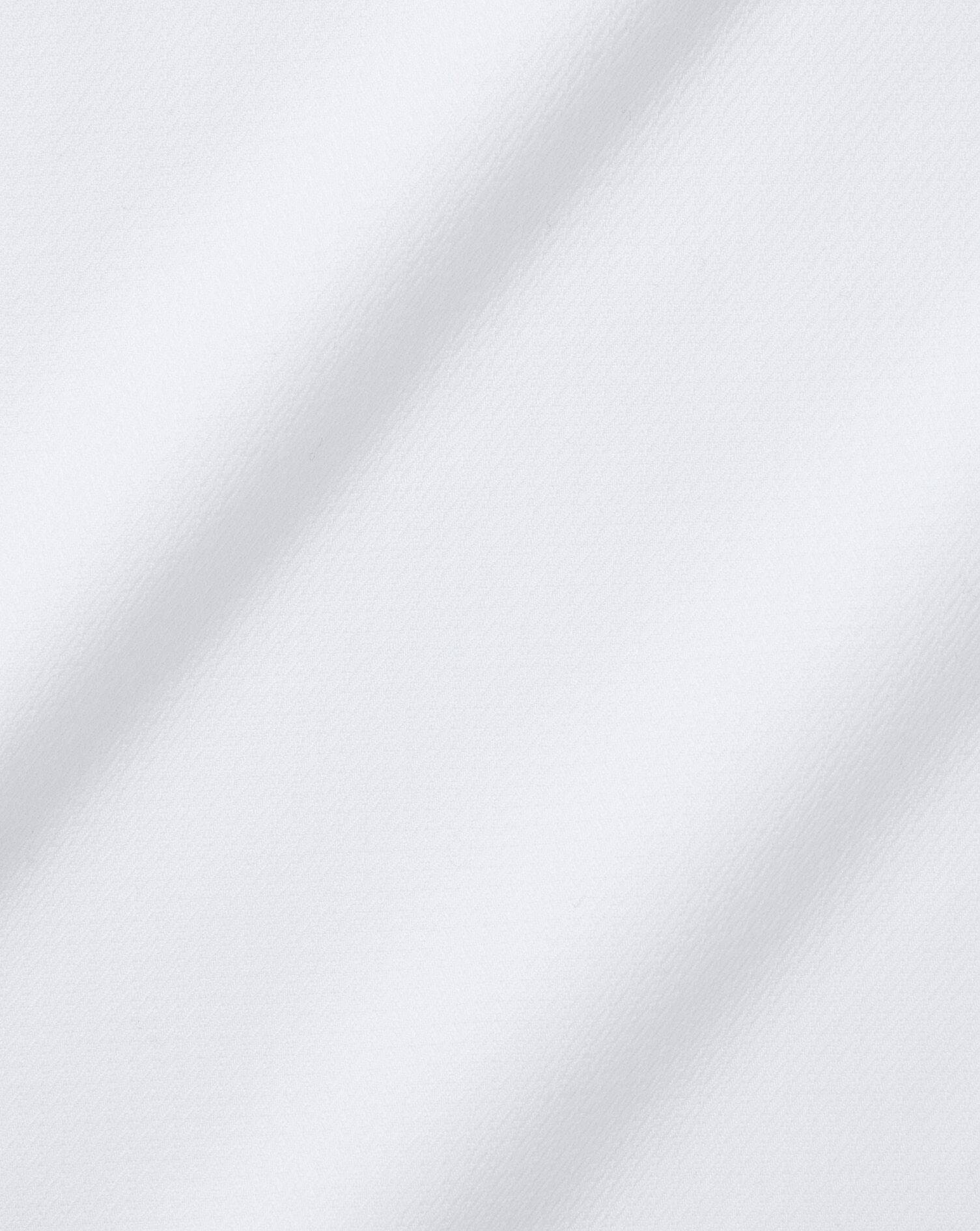 Spread Collar Non-Iron Henley Weave Shirt - White