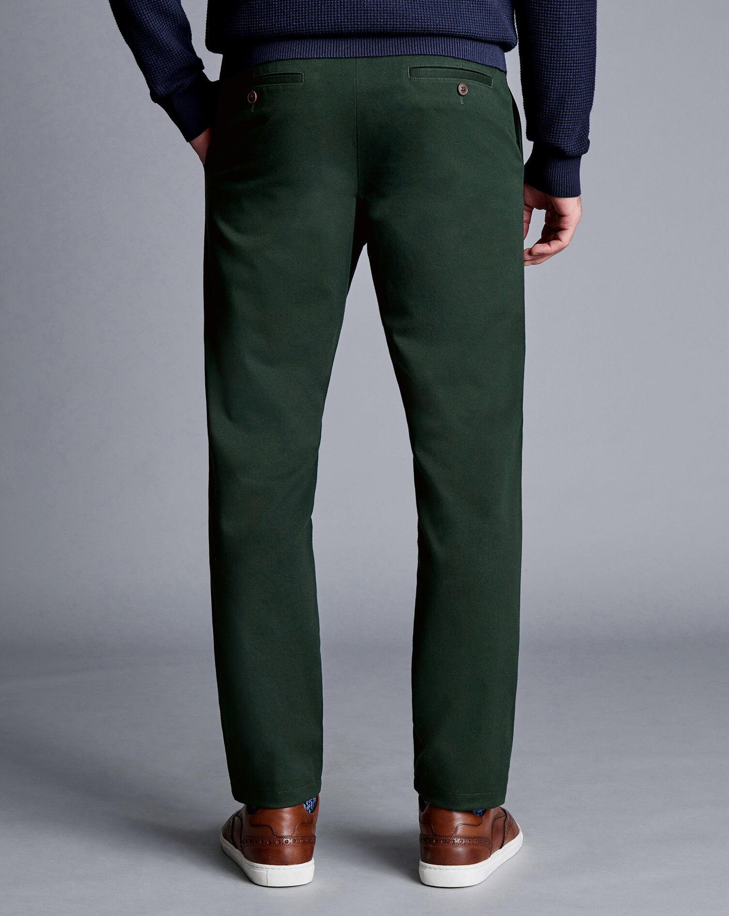 Ultimate Non-Iron Chinos - Green