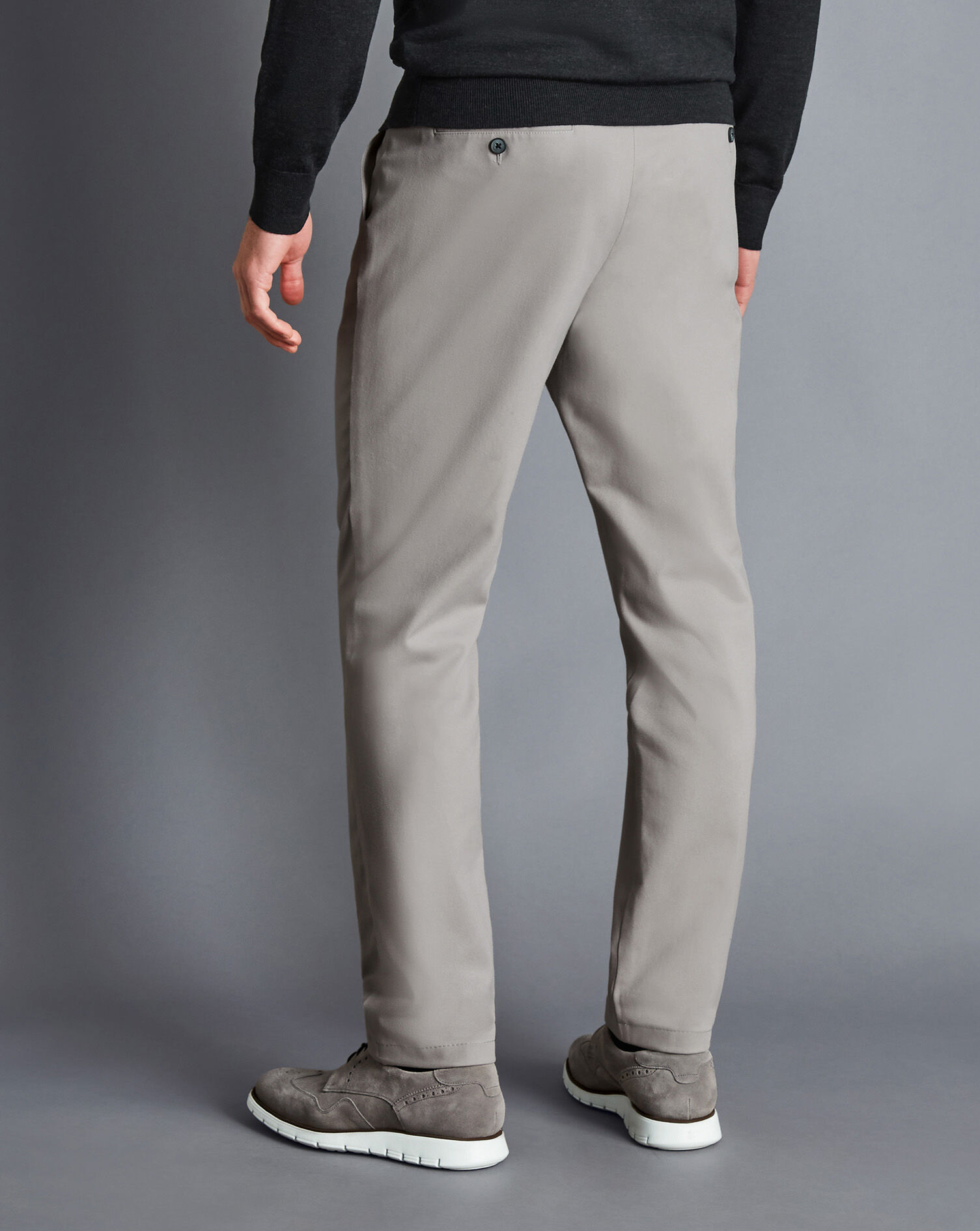 Ultimate Non-Iron Chinos - Light Grey