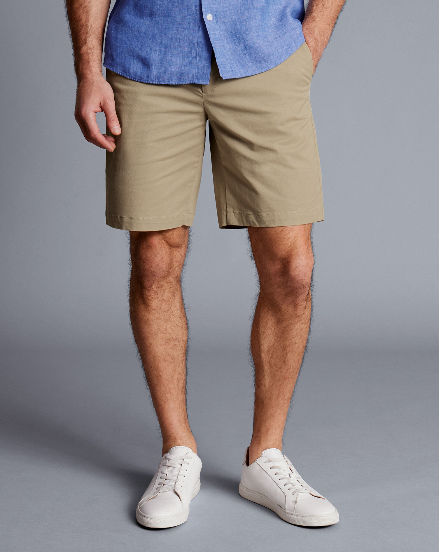 Cotton Shorts - Oatmeal