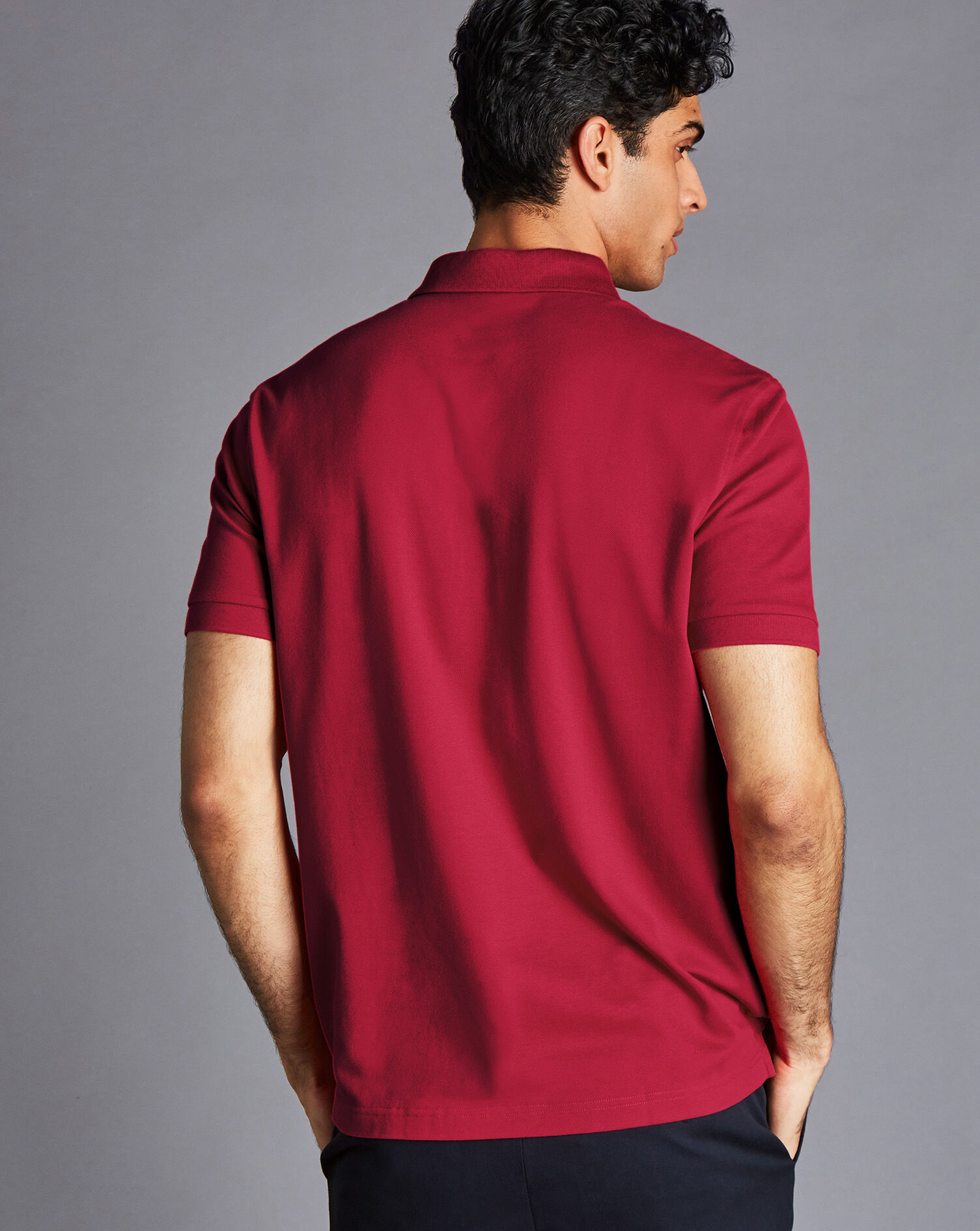 Tyrwhitt Pique Polo - Red