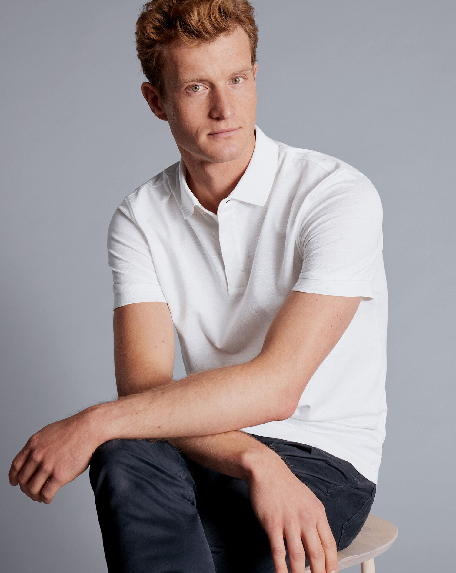 Tyrwhitt Cool Polo - White