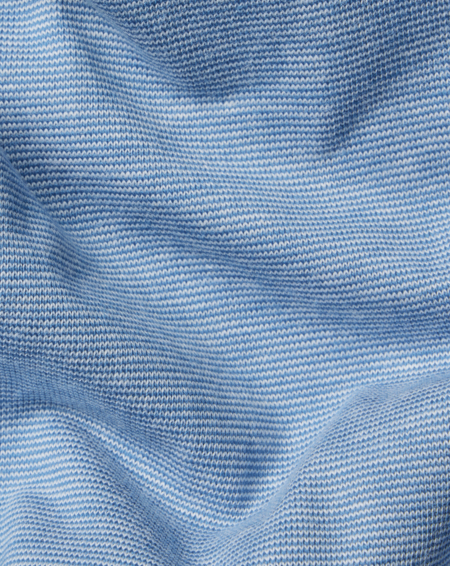 End-On-End Cotton Polo - Light Blue