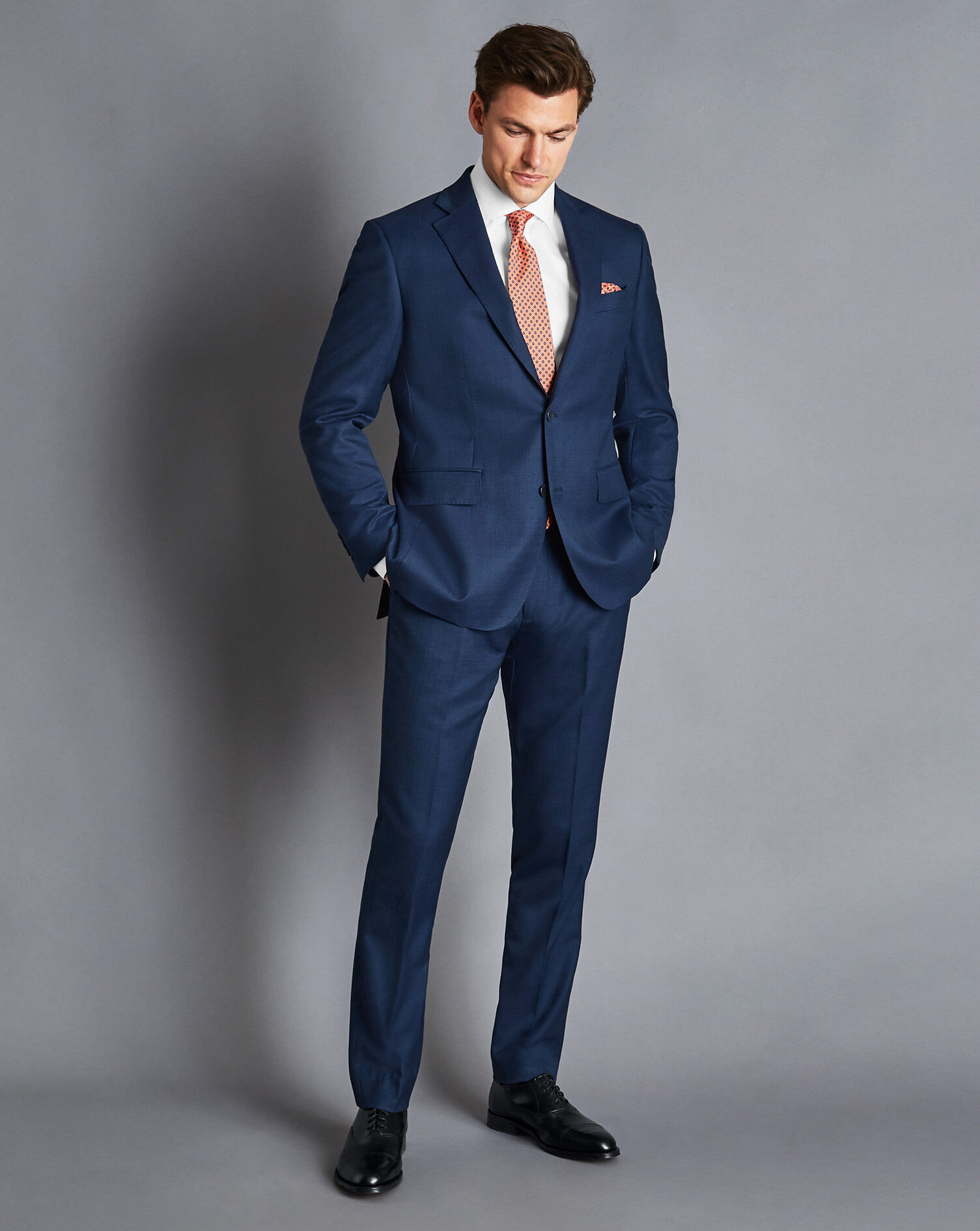 Royal Blue End-on-End Ultimate Performance Suit Jacket