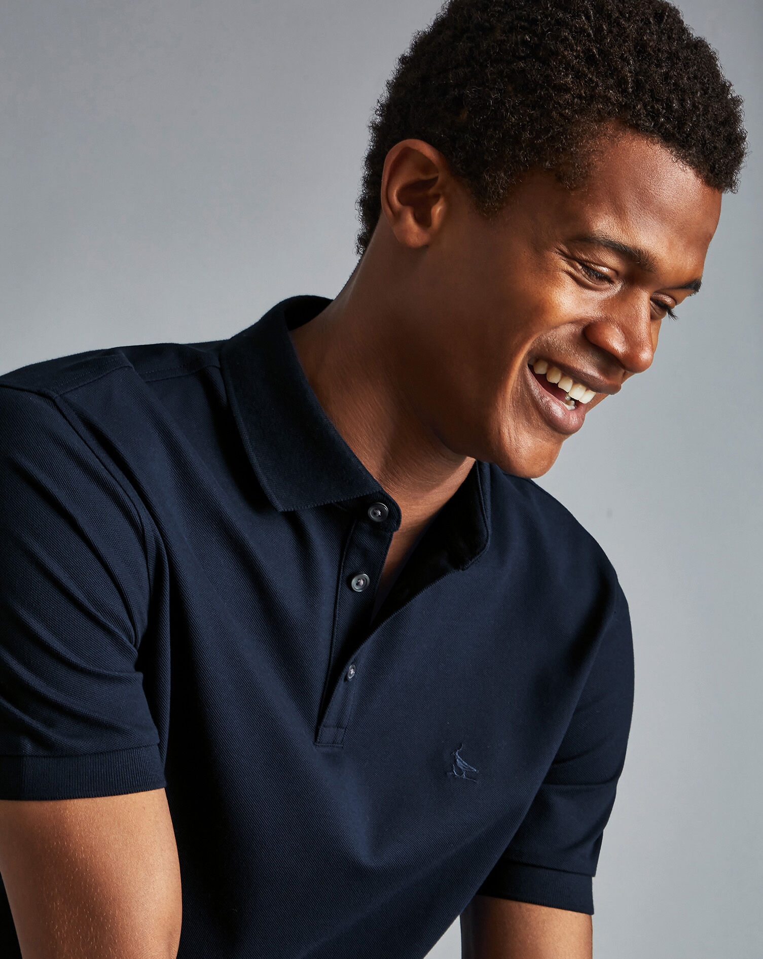 Tyrwhitt Pique Polo - Navy