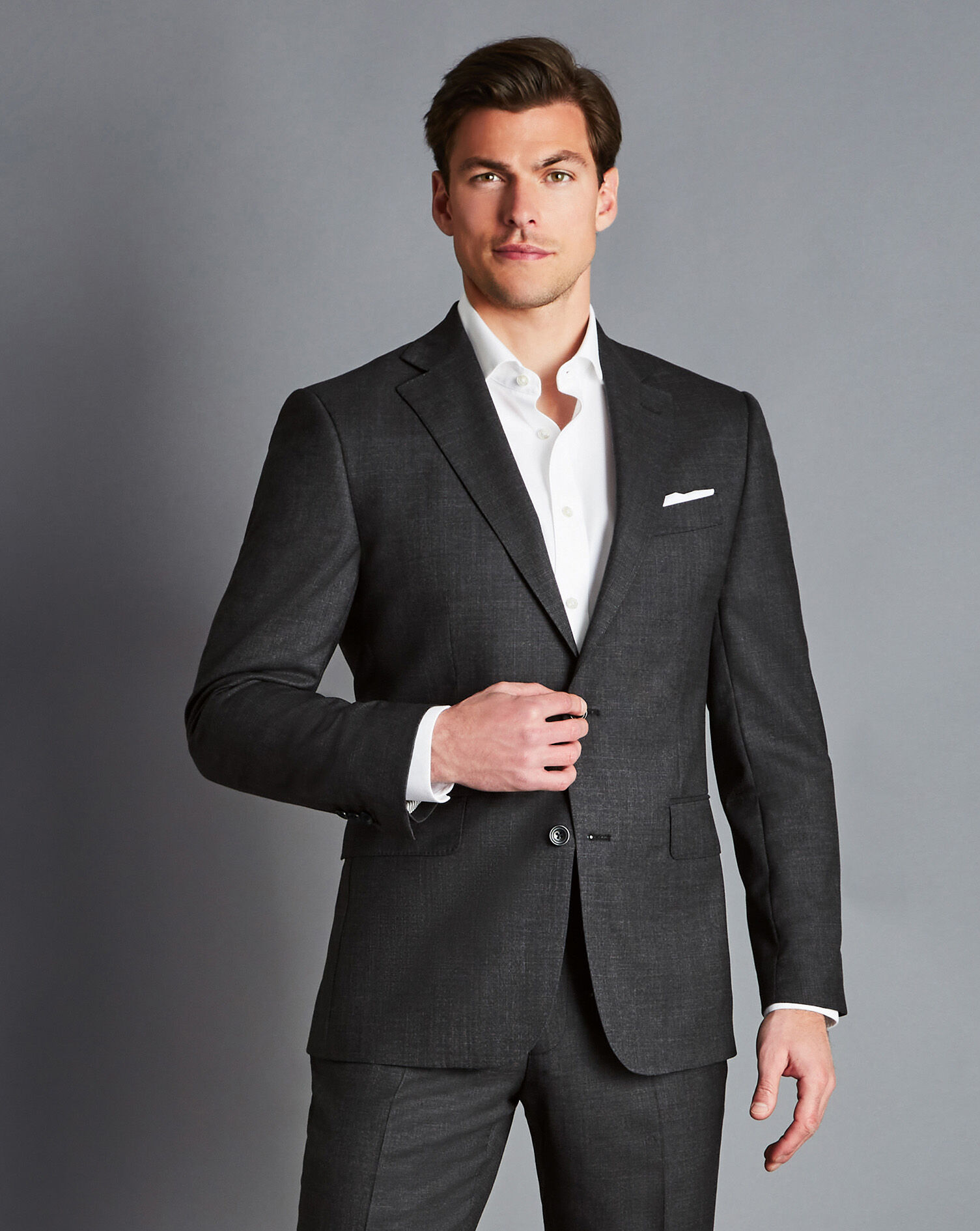 End-on-End Ultimate Performance Suit Jacket - Charcoal Gray