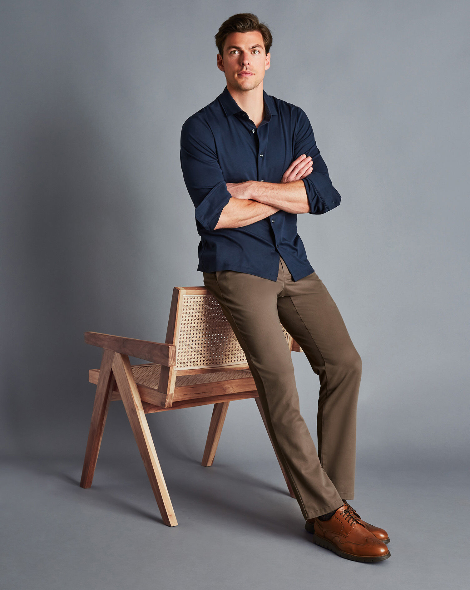 Ultimate Non-Iron Chinos - Mocha