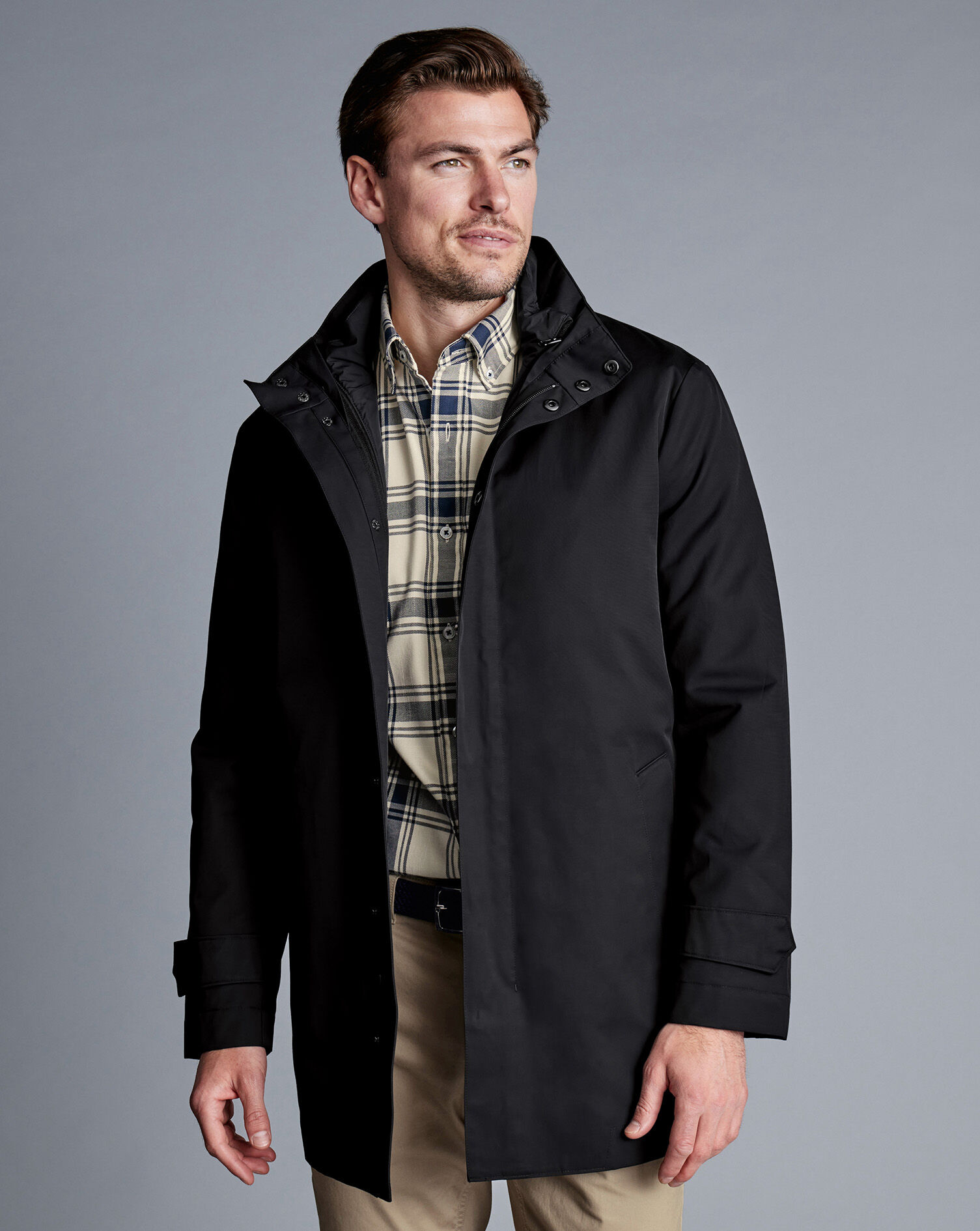 3-In-1 Rain Mac - Black