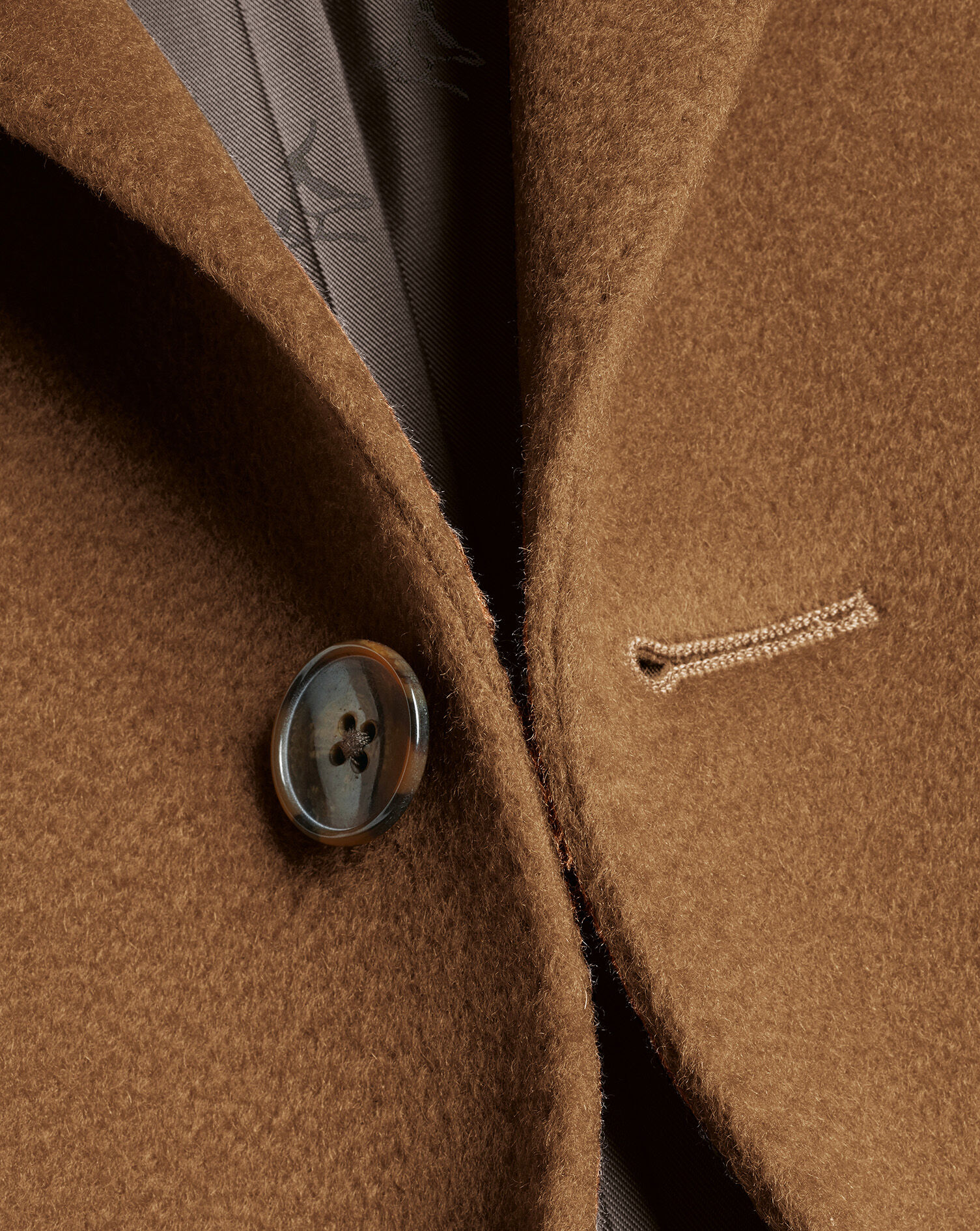 Wool Overcoat - Camel