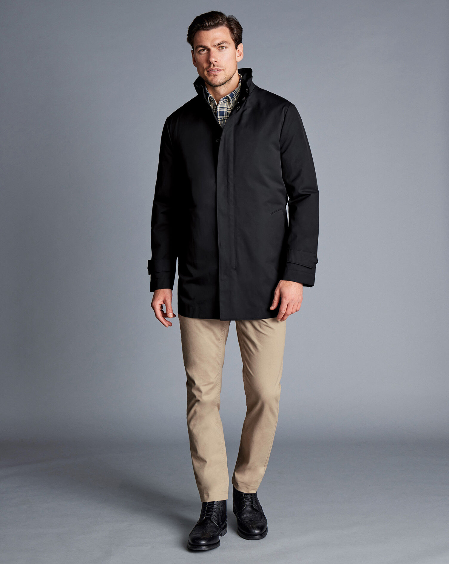 3-In-1 Rain Mac - Black