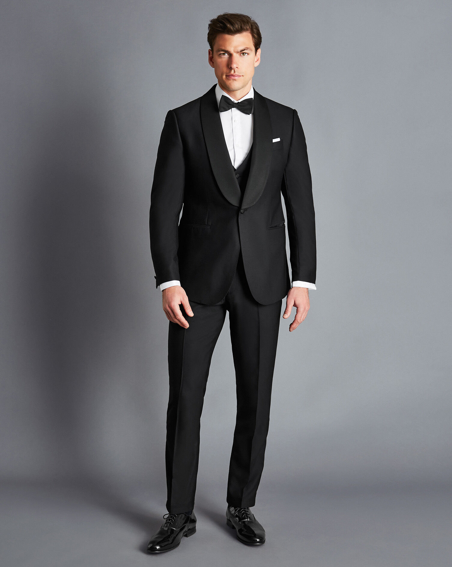 Shawl Lapel Tuxedo - Black