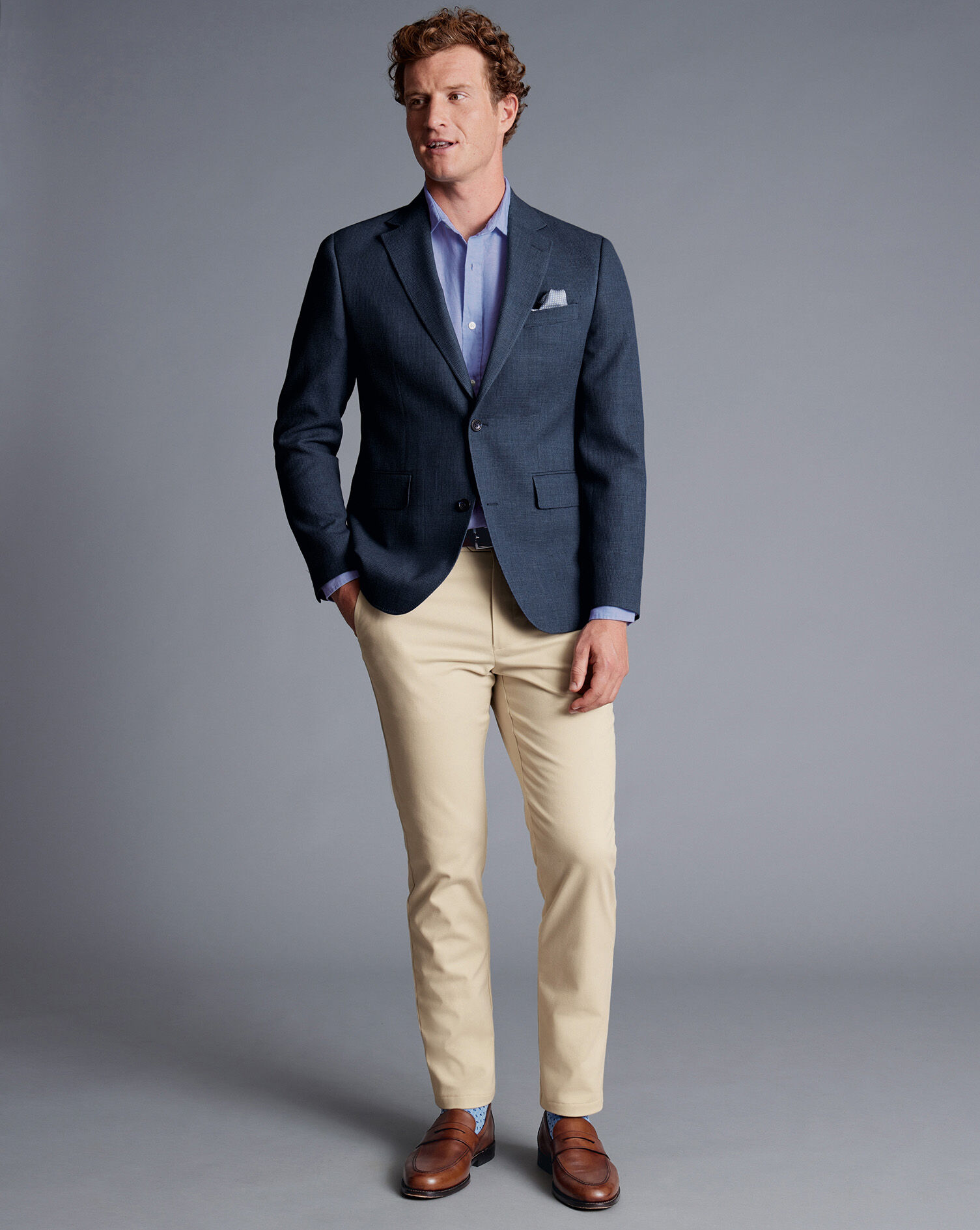 Proper Blazer - Indigo Blue