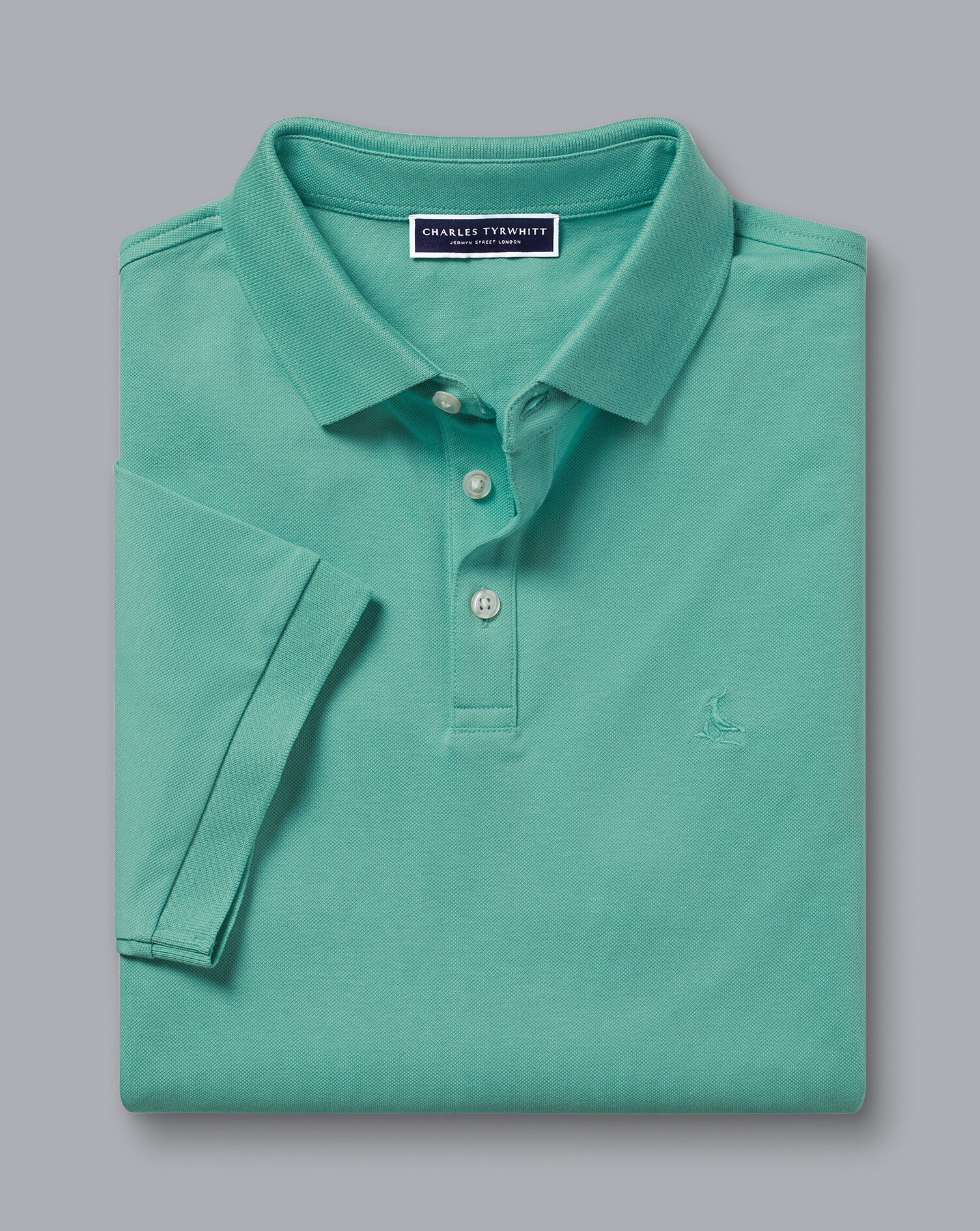 Tyrwhitt Pique Polo - Spearmint