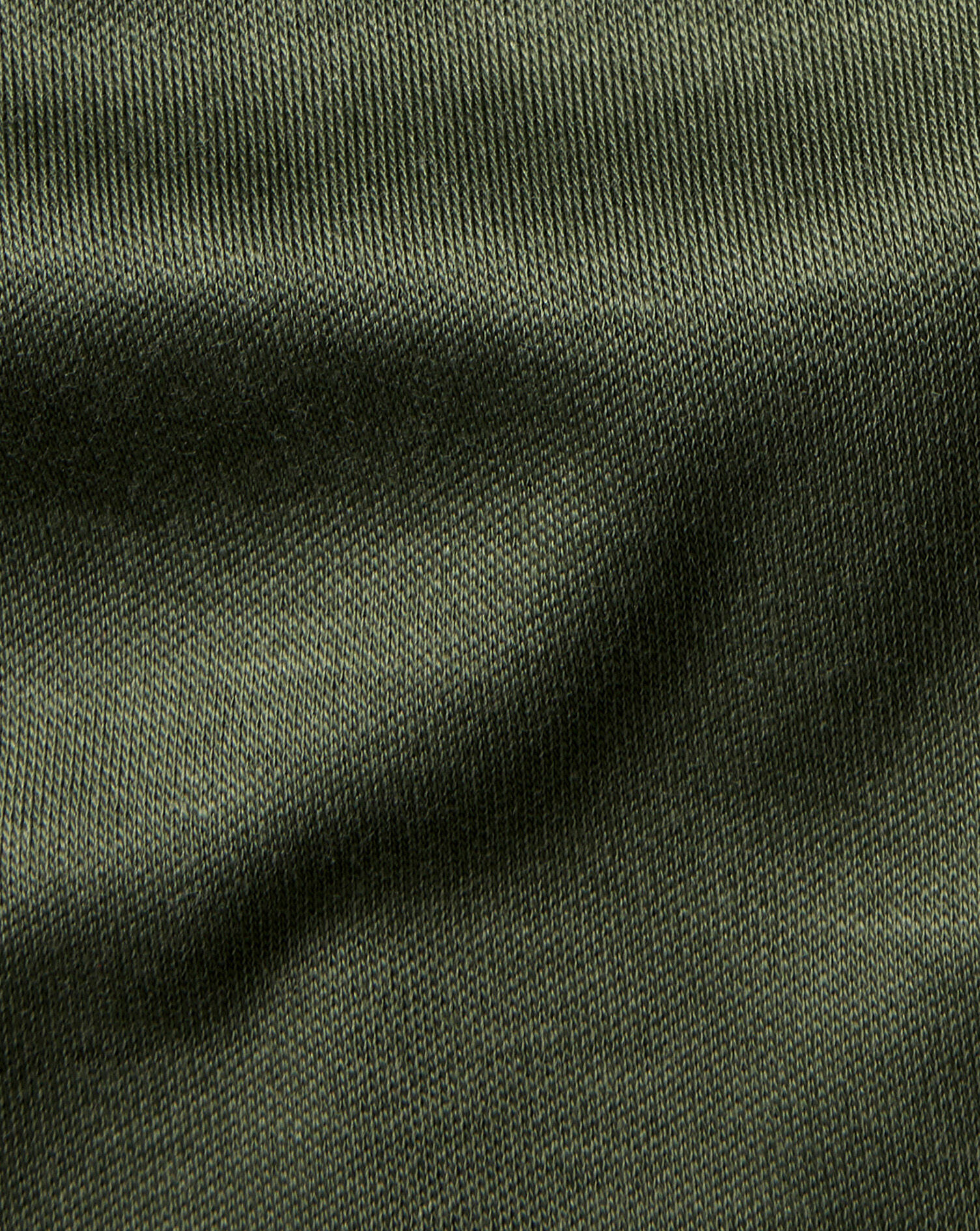 Smart Long Sleeve Jersey Polo - Olive Green