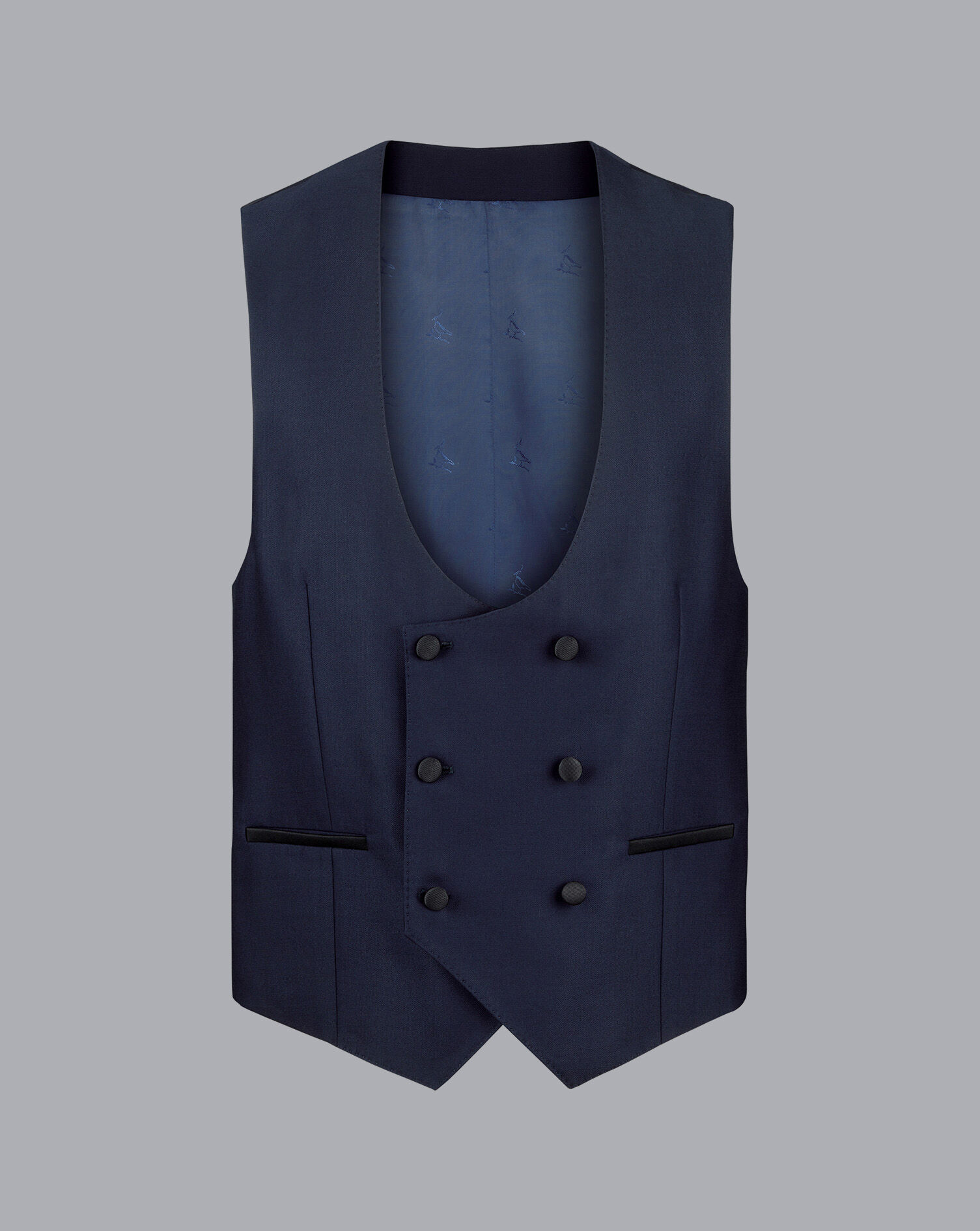 Tuxedo Vest - Dark Navy