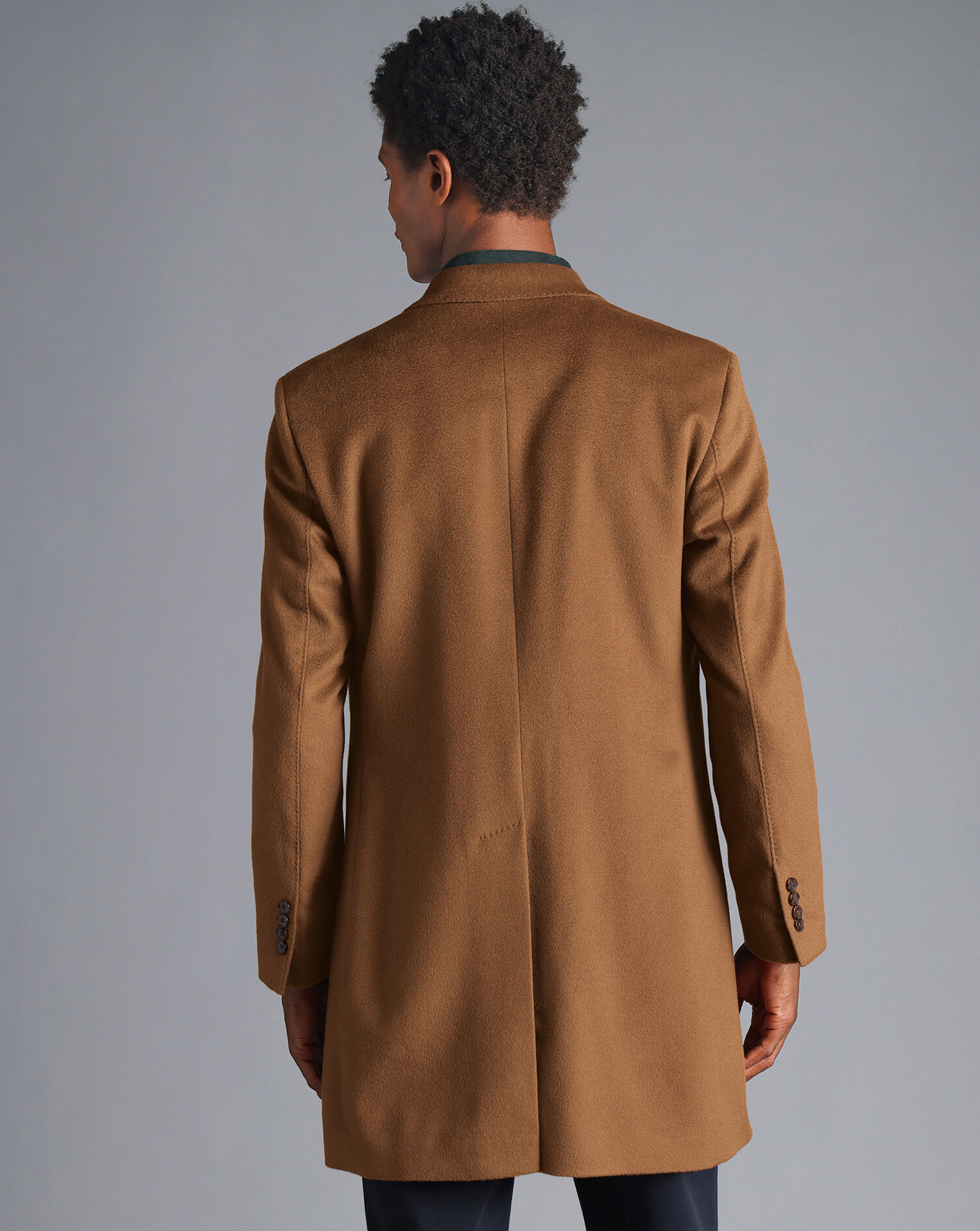 Wool Overcoat - Camel