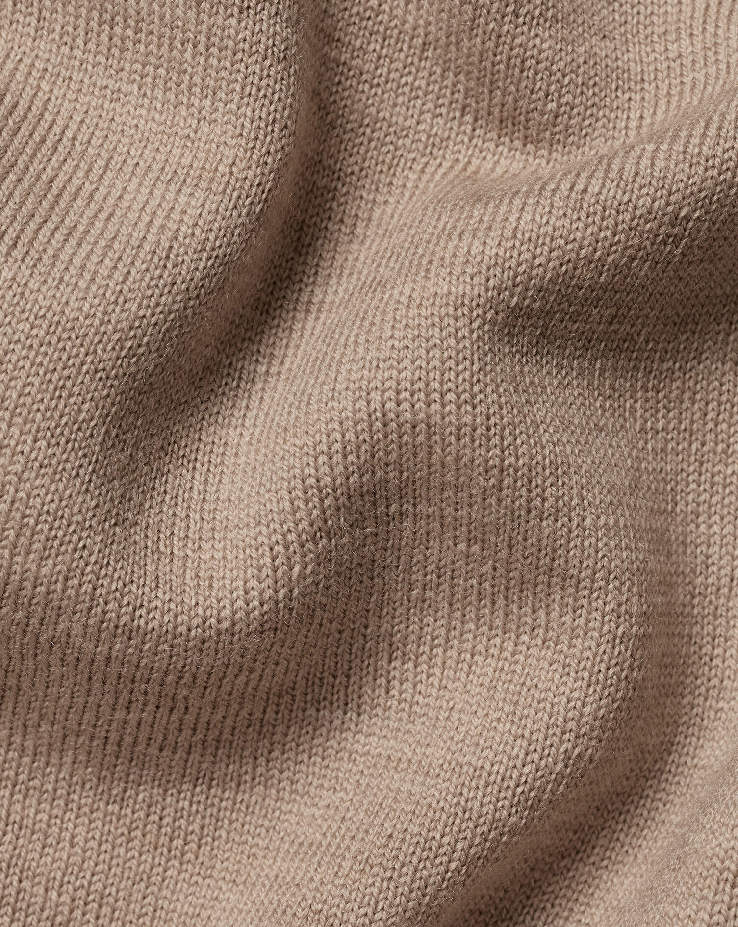 Merino Zip Neck Sweater - Oatmeal