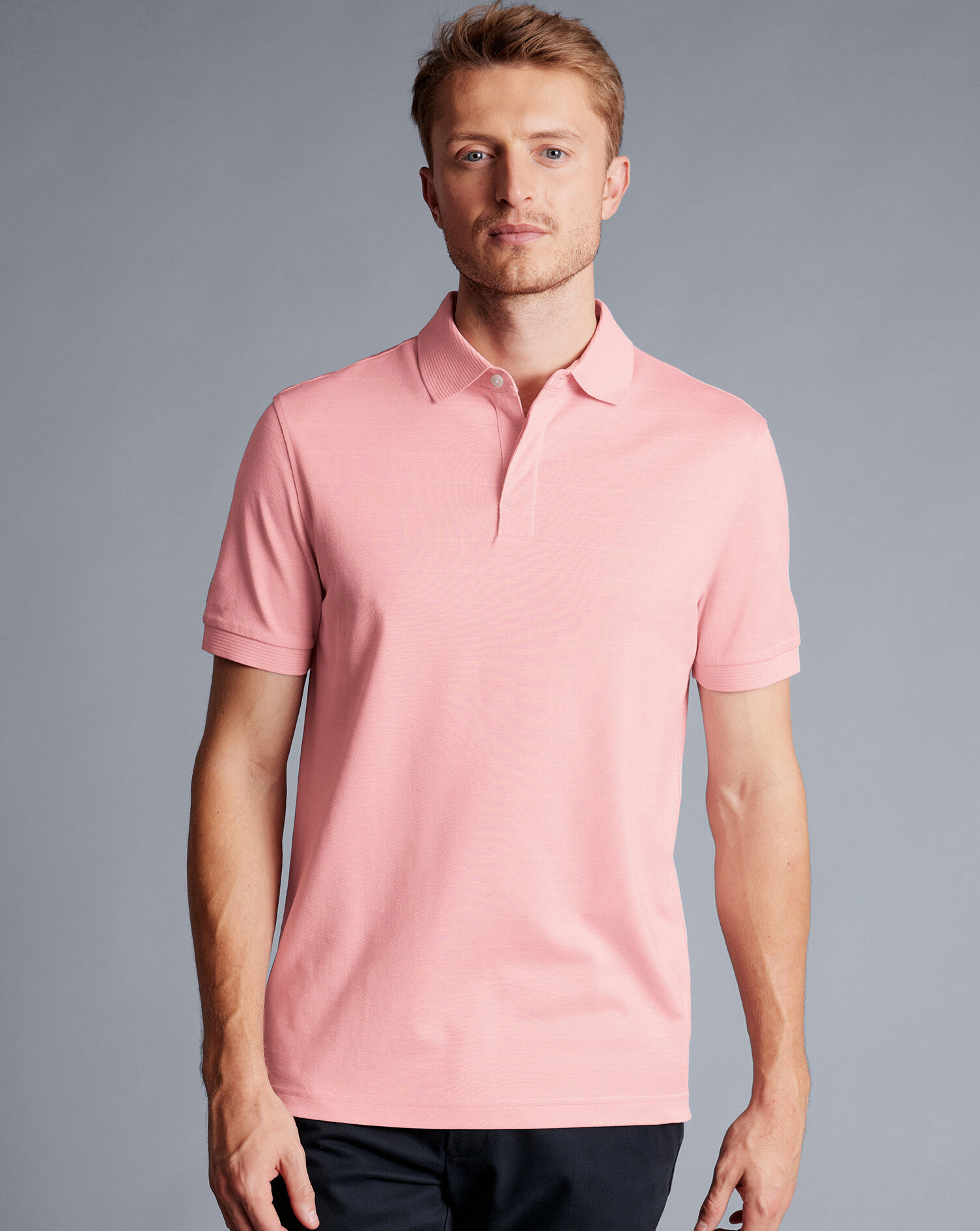 Tyrwhitt Cool Polo - Pink