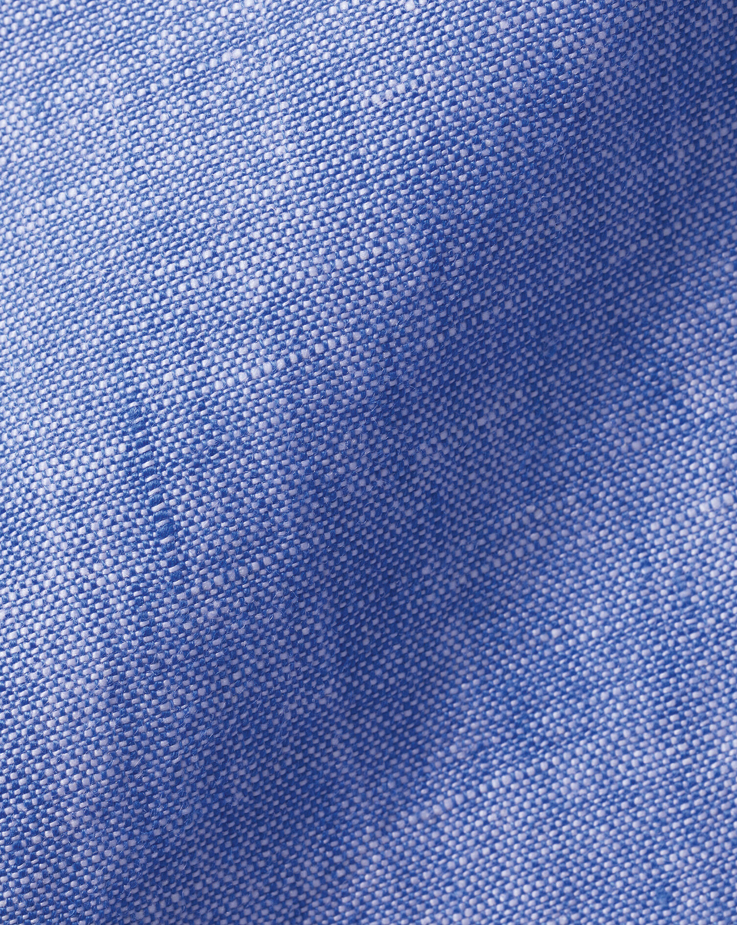 Pure Linen Shirt - Cobalt Blue
