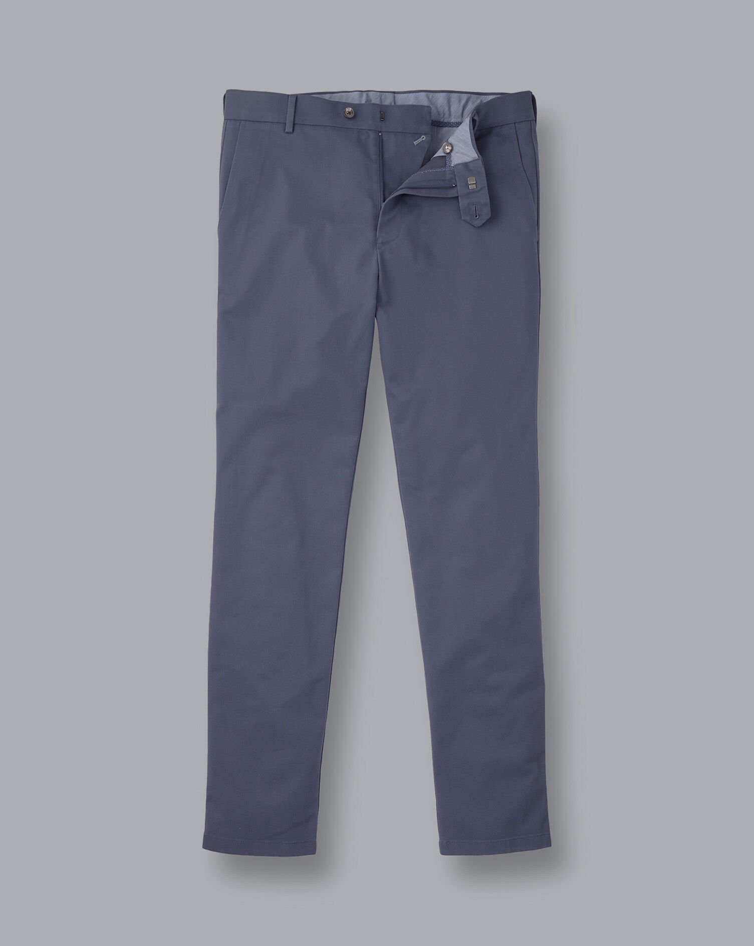 Ultimate Non-Iron Chinos - Steel Blue