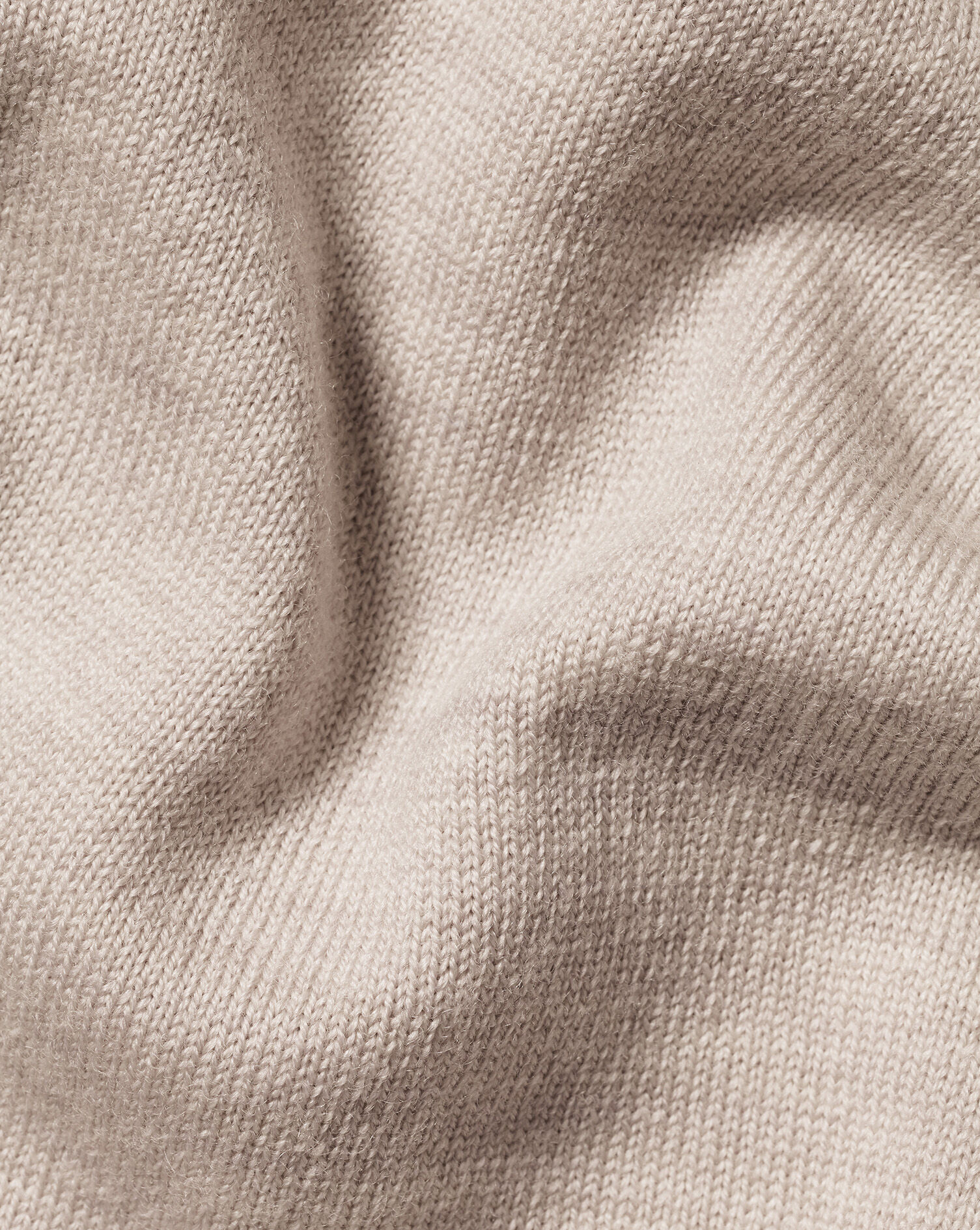 England Rugby Merino Zip Neck Sweater - Limestone