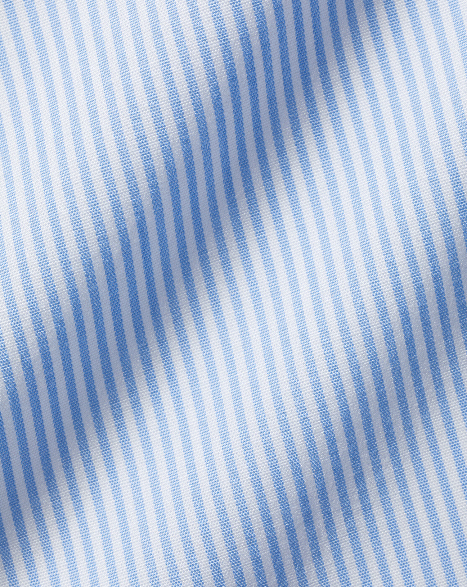Spread Collar Non-Iron Bengal Stripe Winchester Shirt - Sky Blue