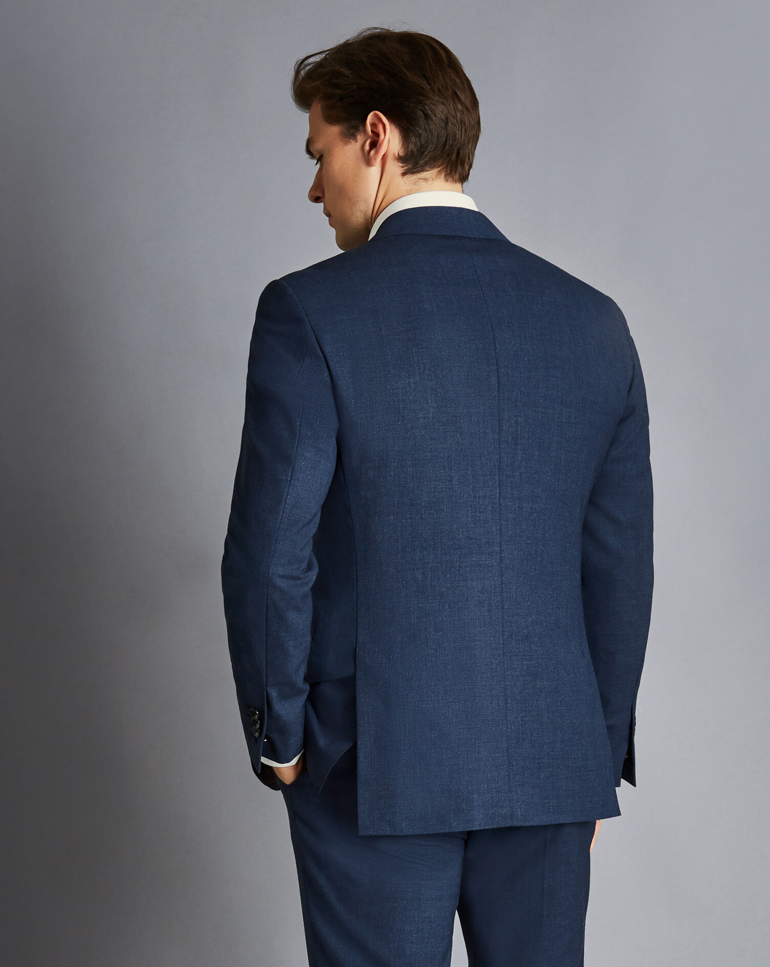 Ultimate Performance Suit Jacket - Steel Blue